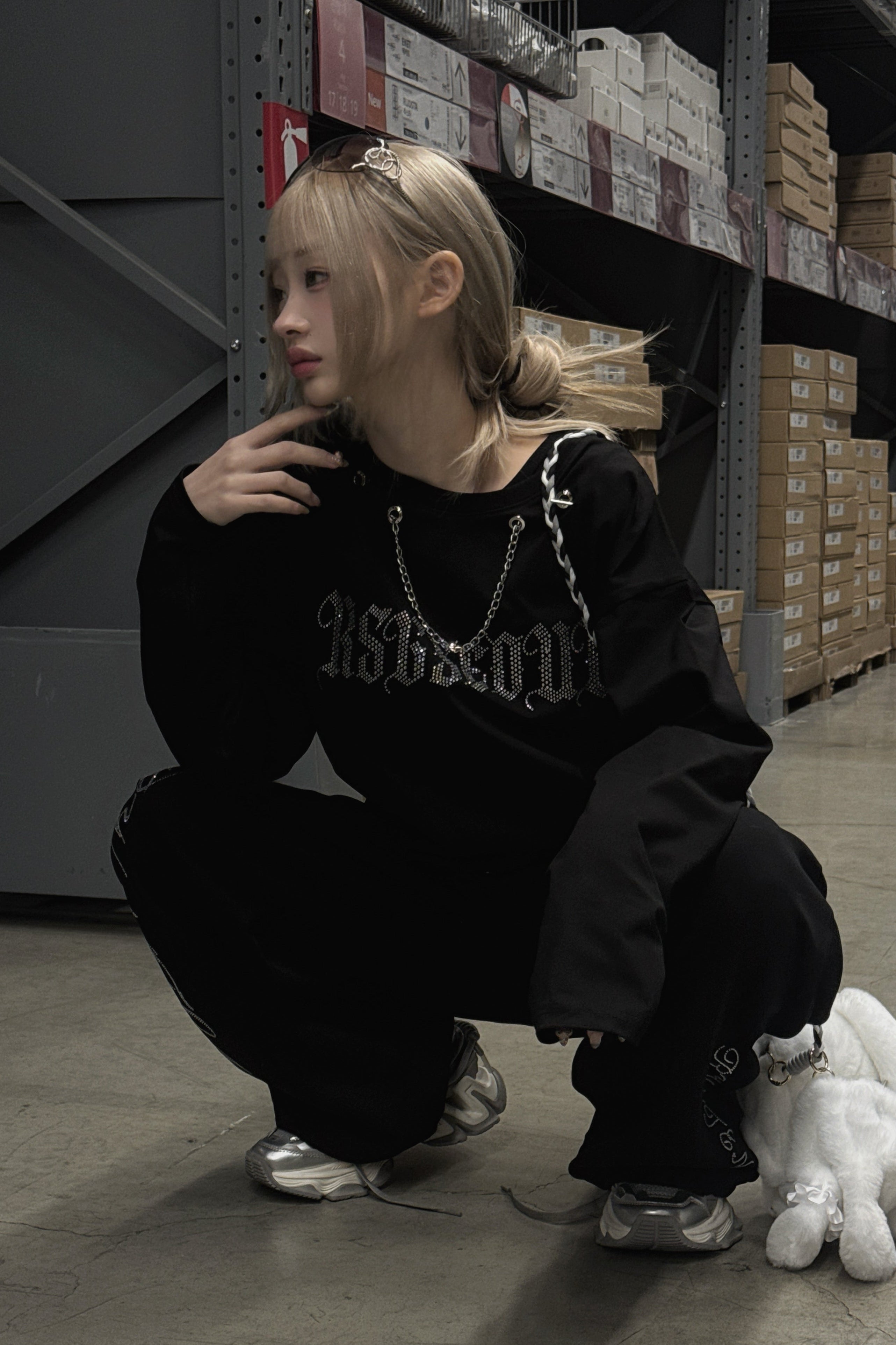 チェーンビジューロゴトップス KSG21189