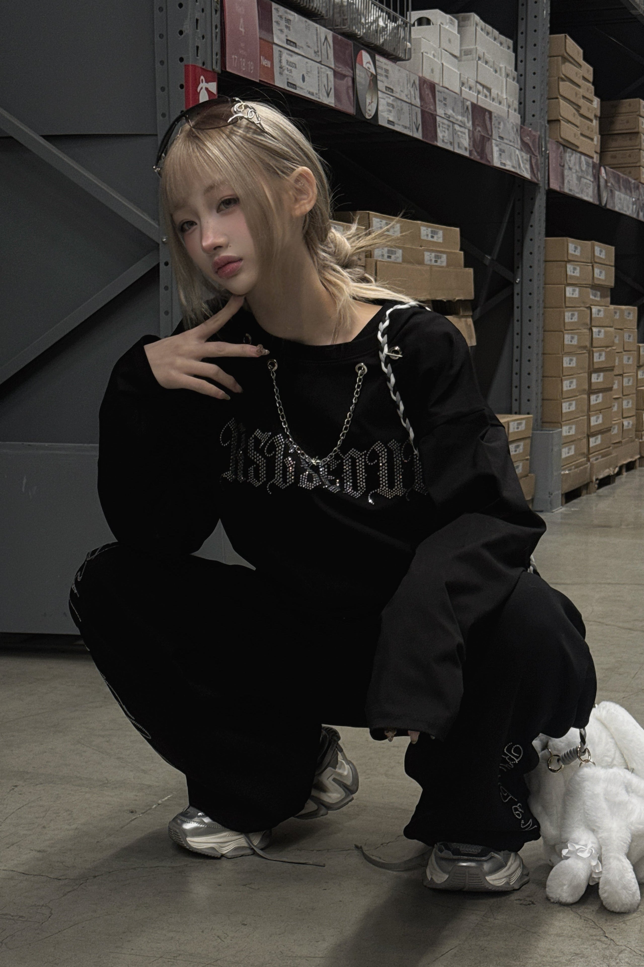 チェーンビジューロゴトップス KSG21189