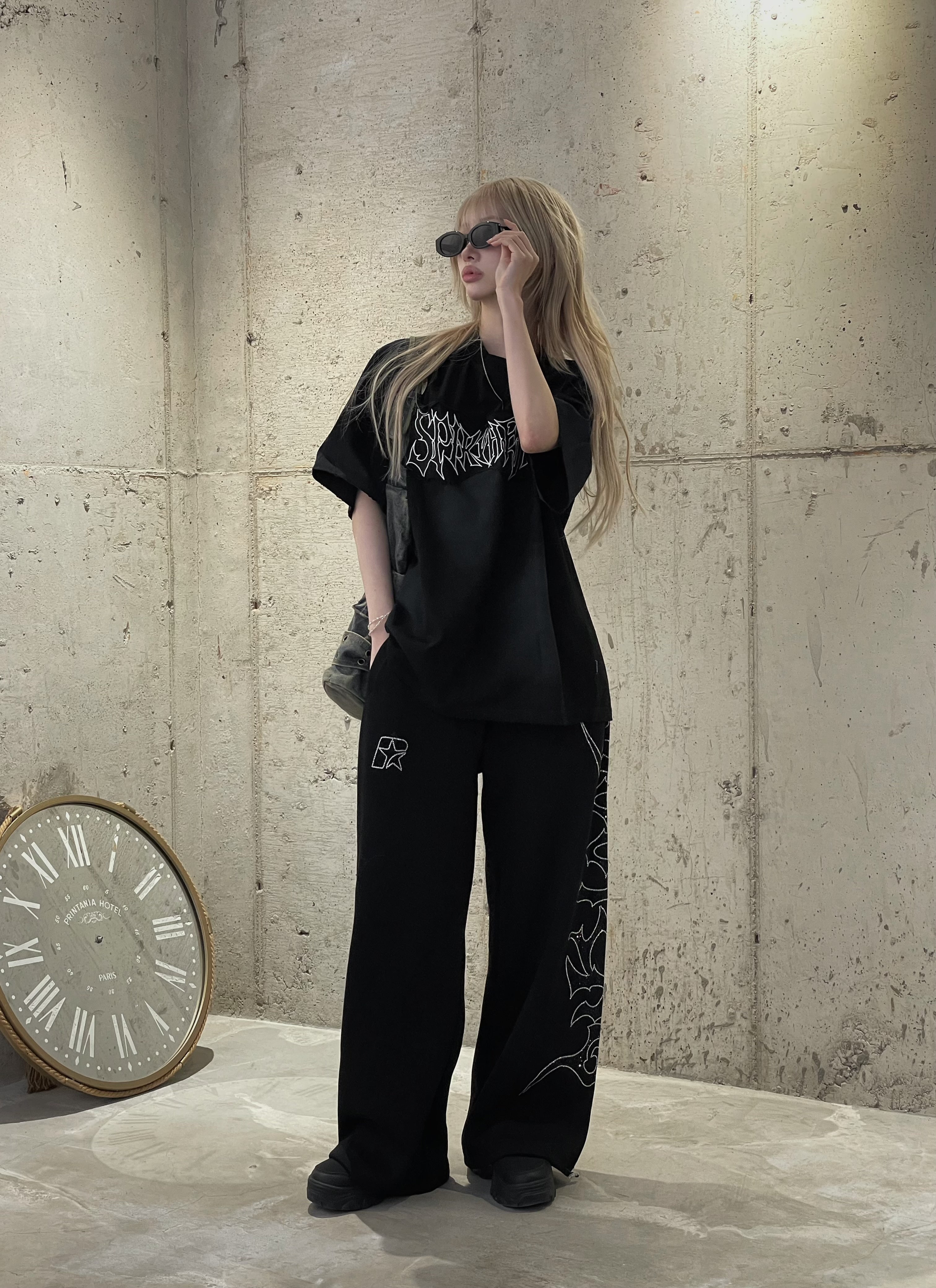 ドルマンレタリングTシャツ KSG20787