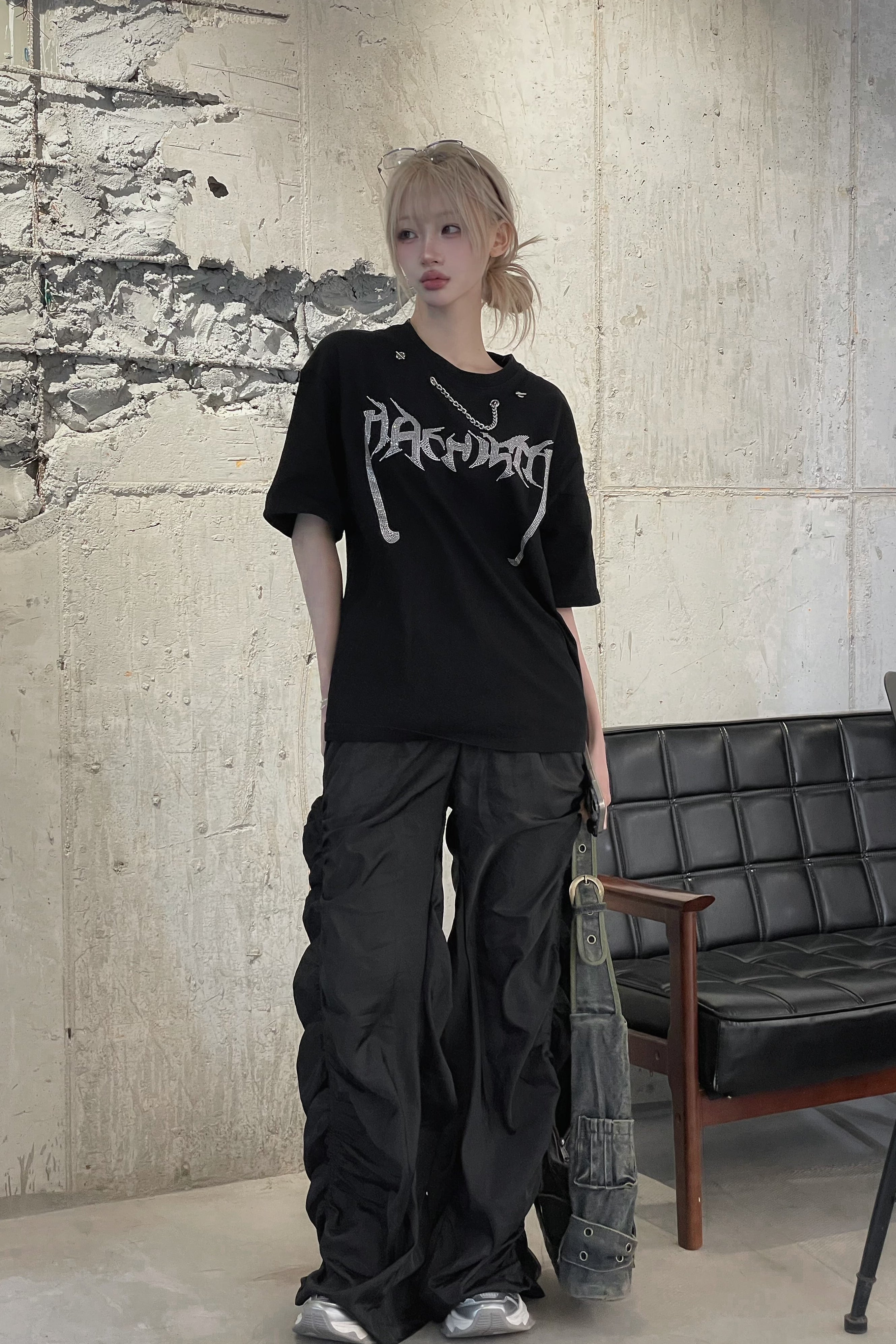 オーバーシルバーストーンTシャツ KSG21264
