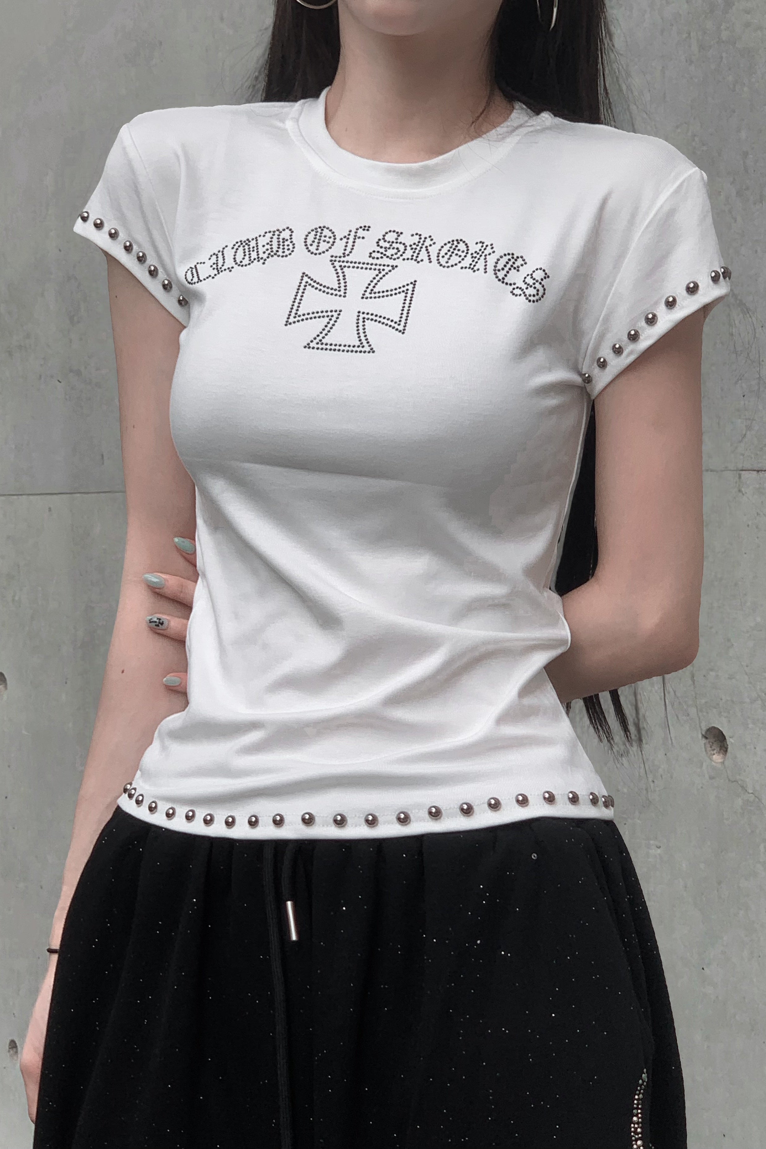 アイコンダブルスタッズTシャツ KSG21373