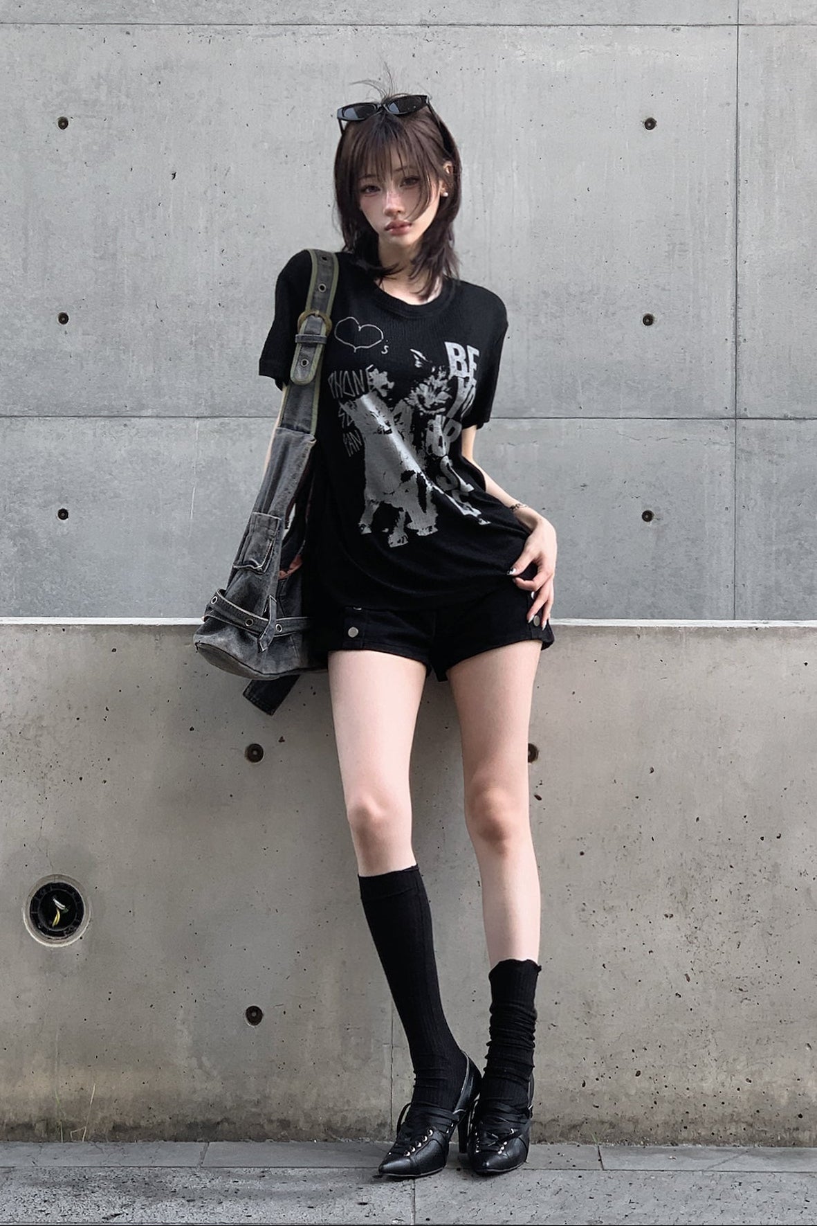 シースルーキャットTシャツ KSG21341