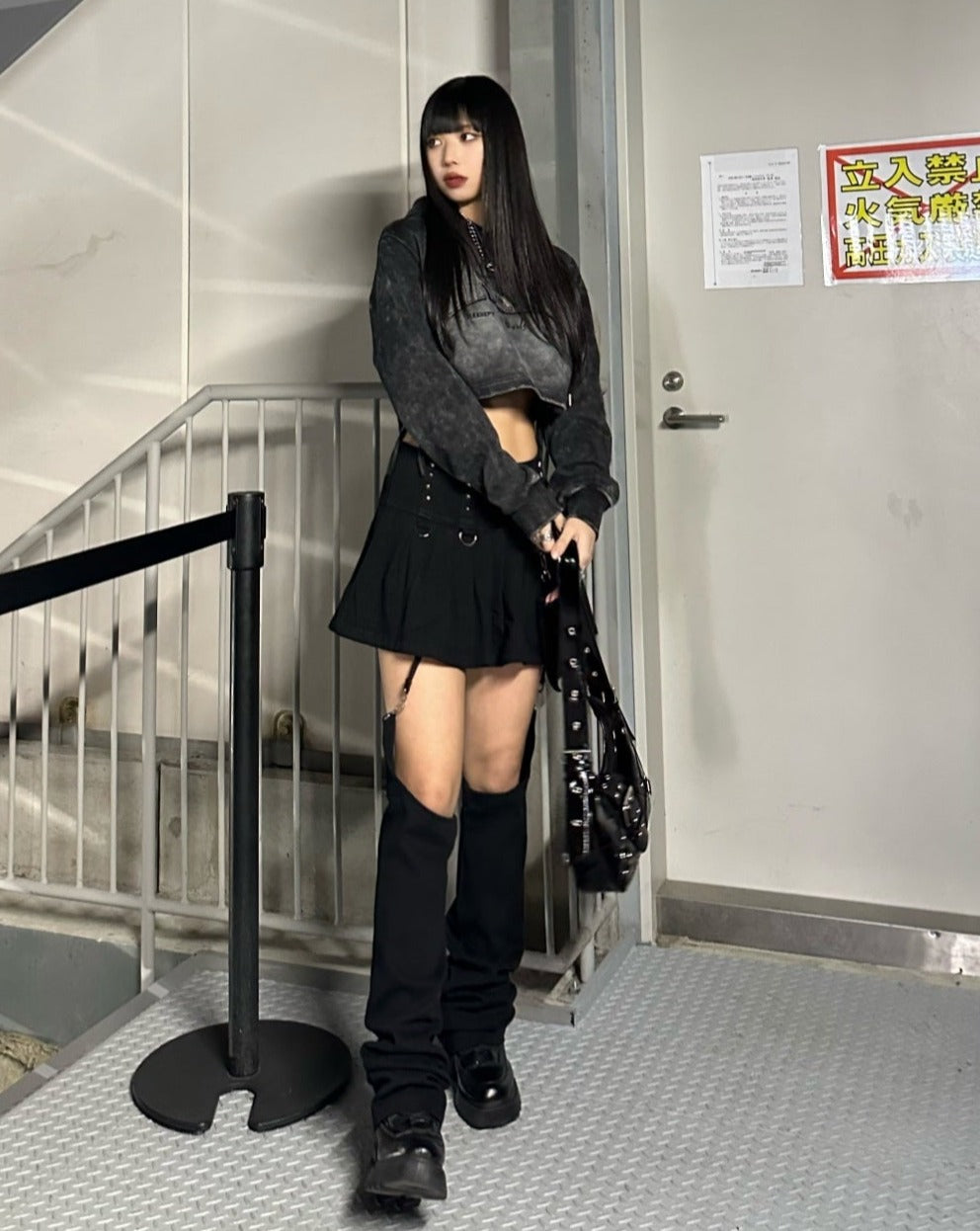 グラデーションロゴレタリングパーカー KSG20783