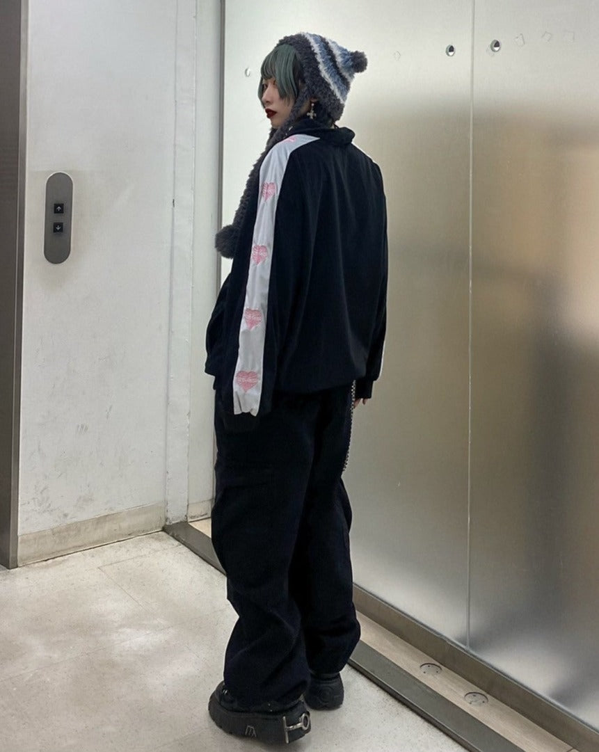 Chuanziルーズジャージセットアップ KSG30012