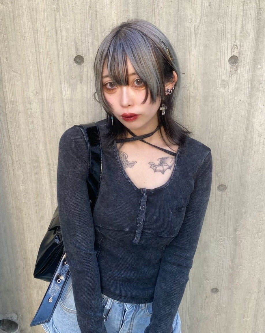 クロスネックトップス KSG20609