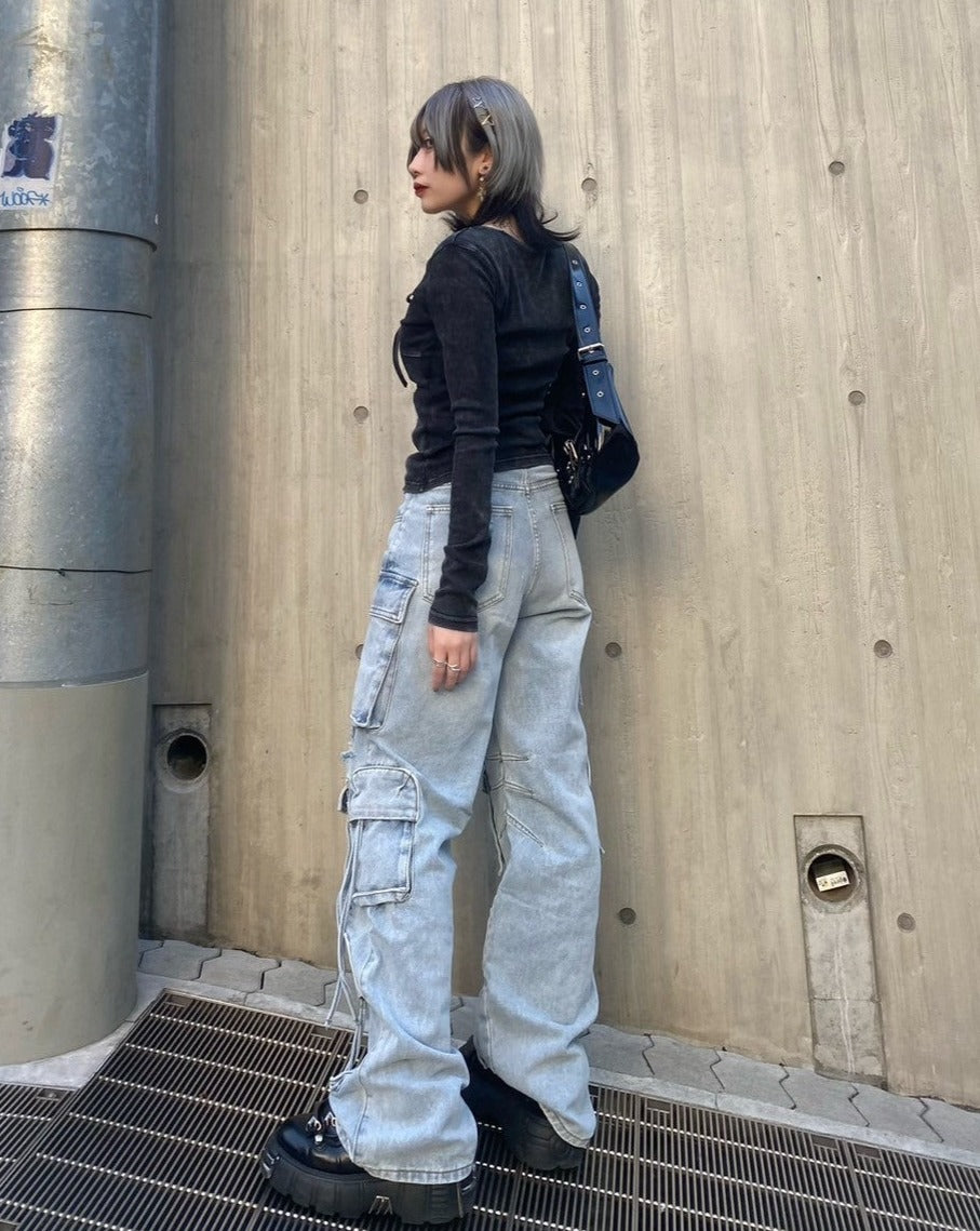 クロスネックトップス KSG20609