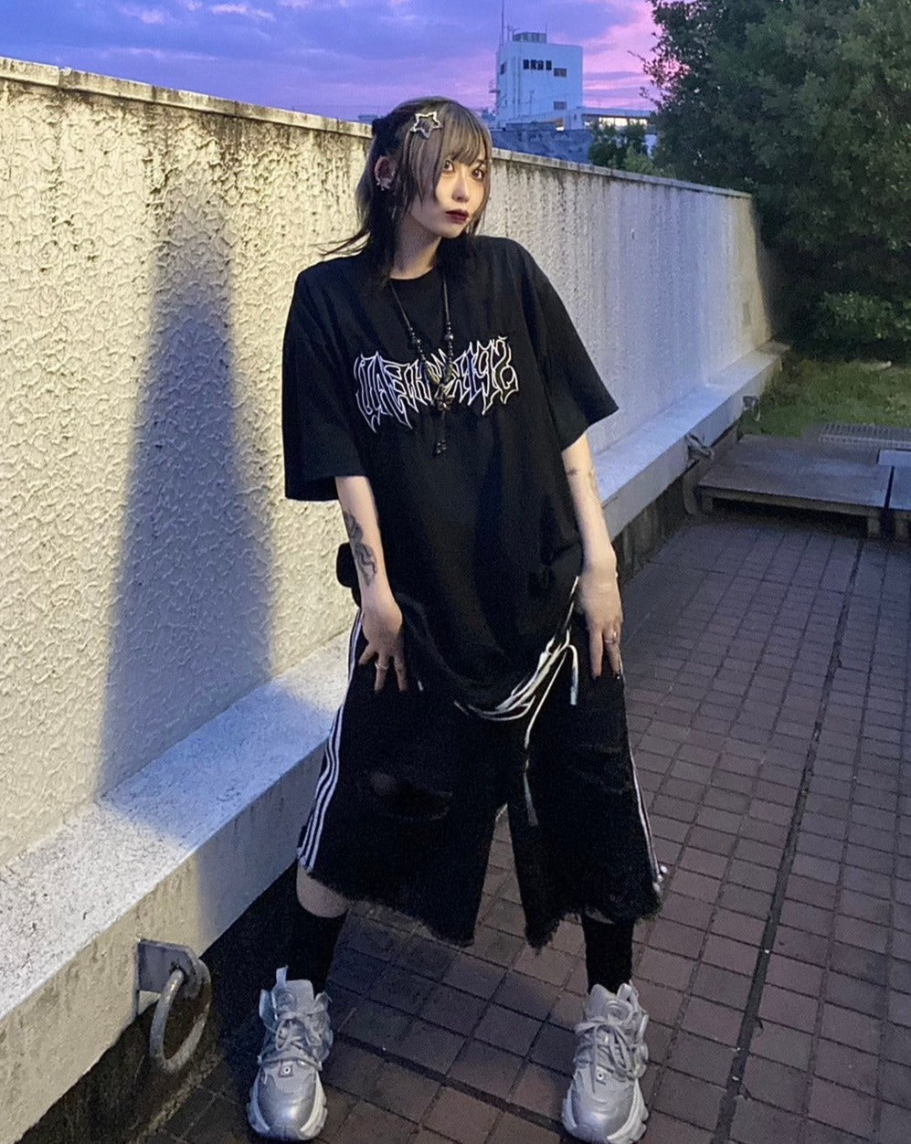 ドルマンレタリングTシャツ KSG20787