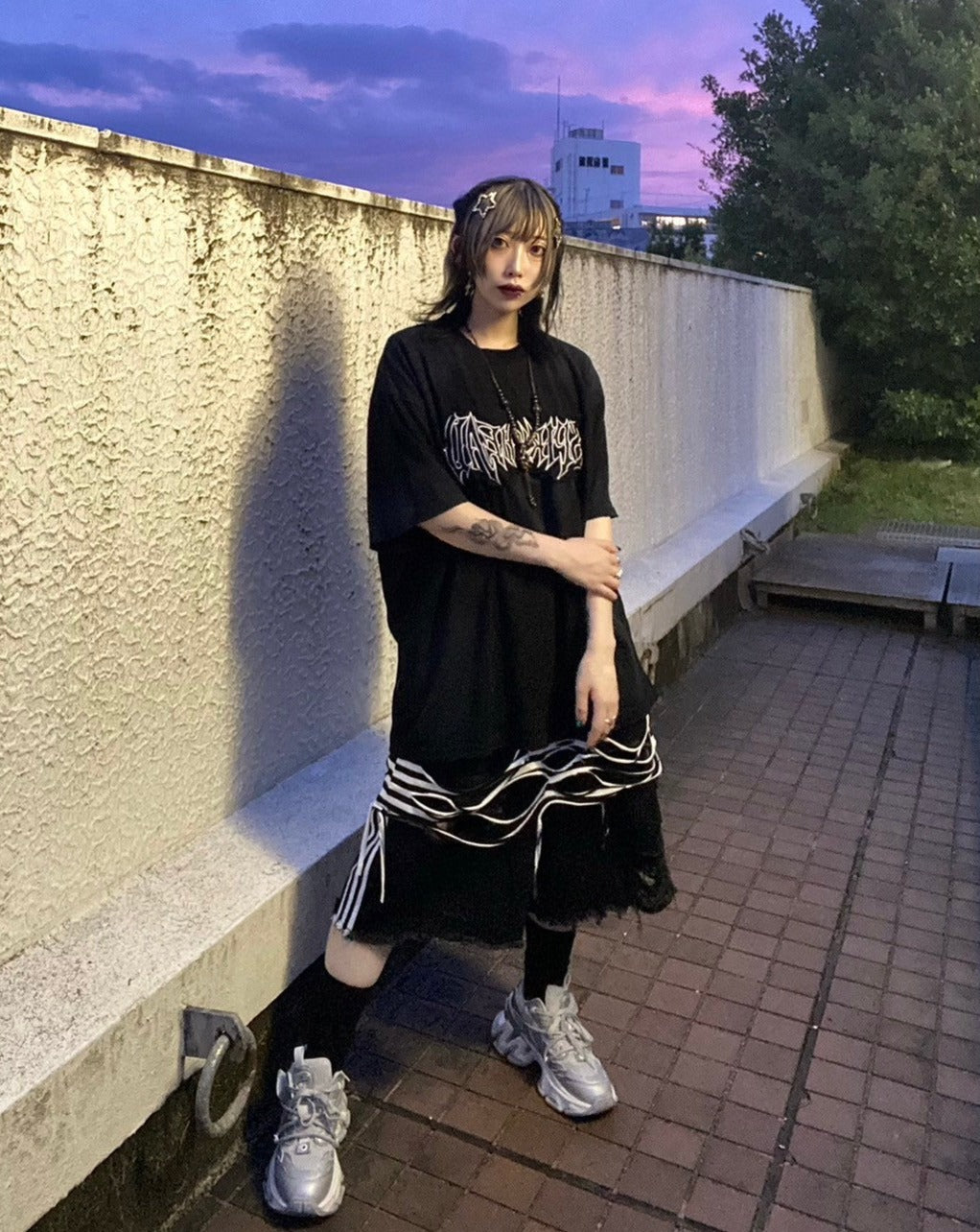 ドルマンレタリングTシャツ KSG20787