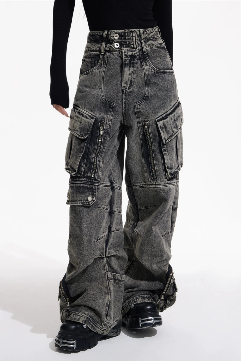 multi pocket cargo pants KSG19239