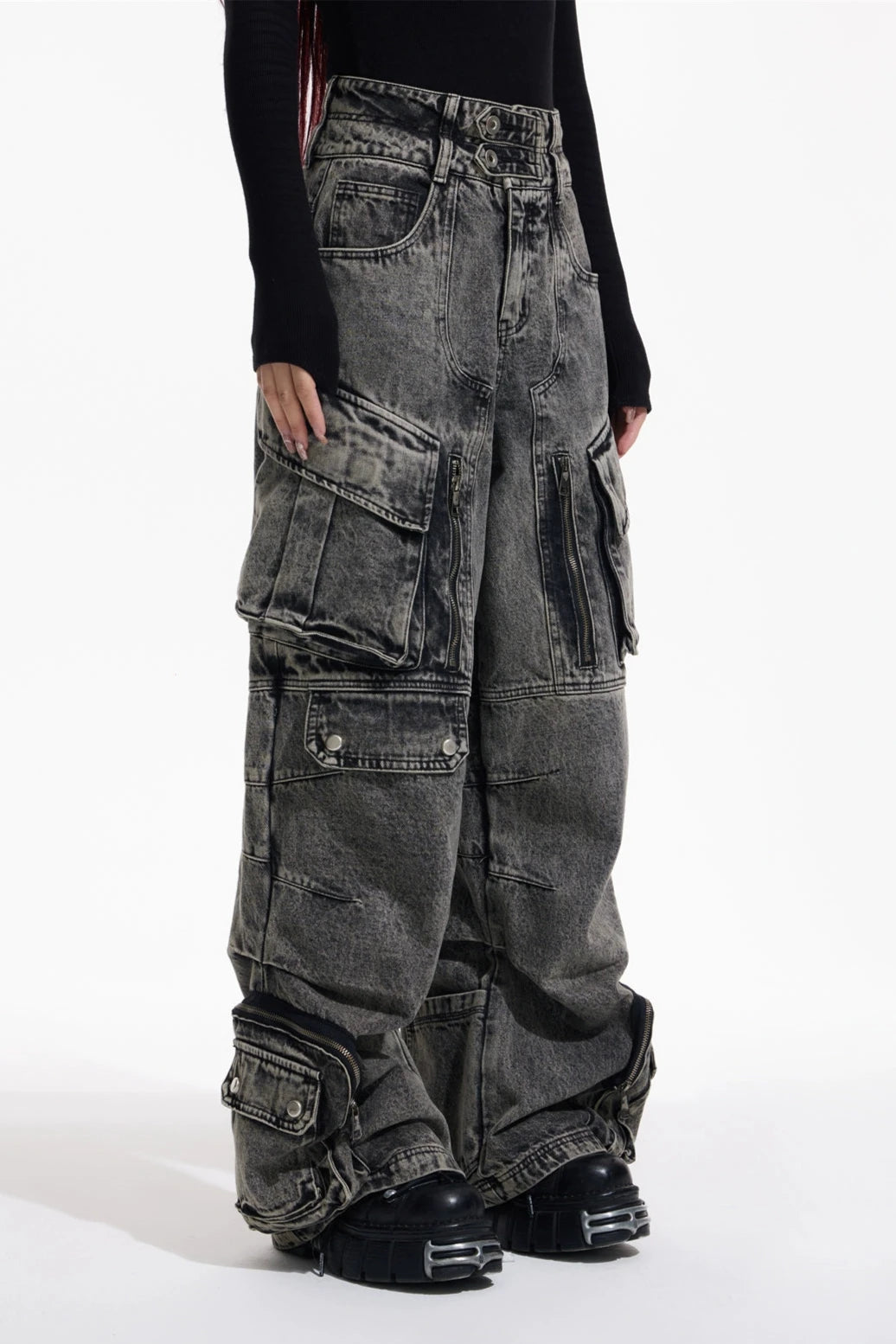 multi pocket cargo pants KSG19239