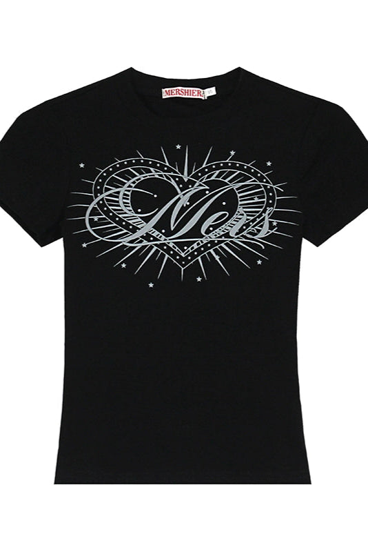 heart attack print T KSG20912