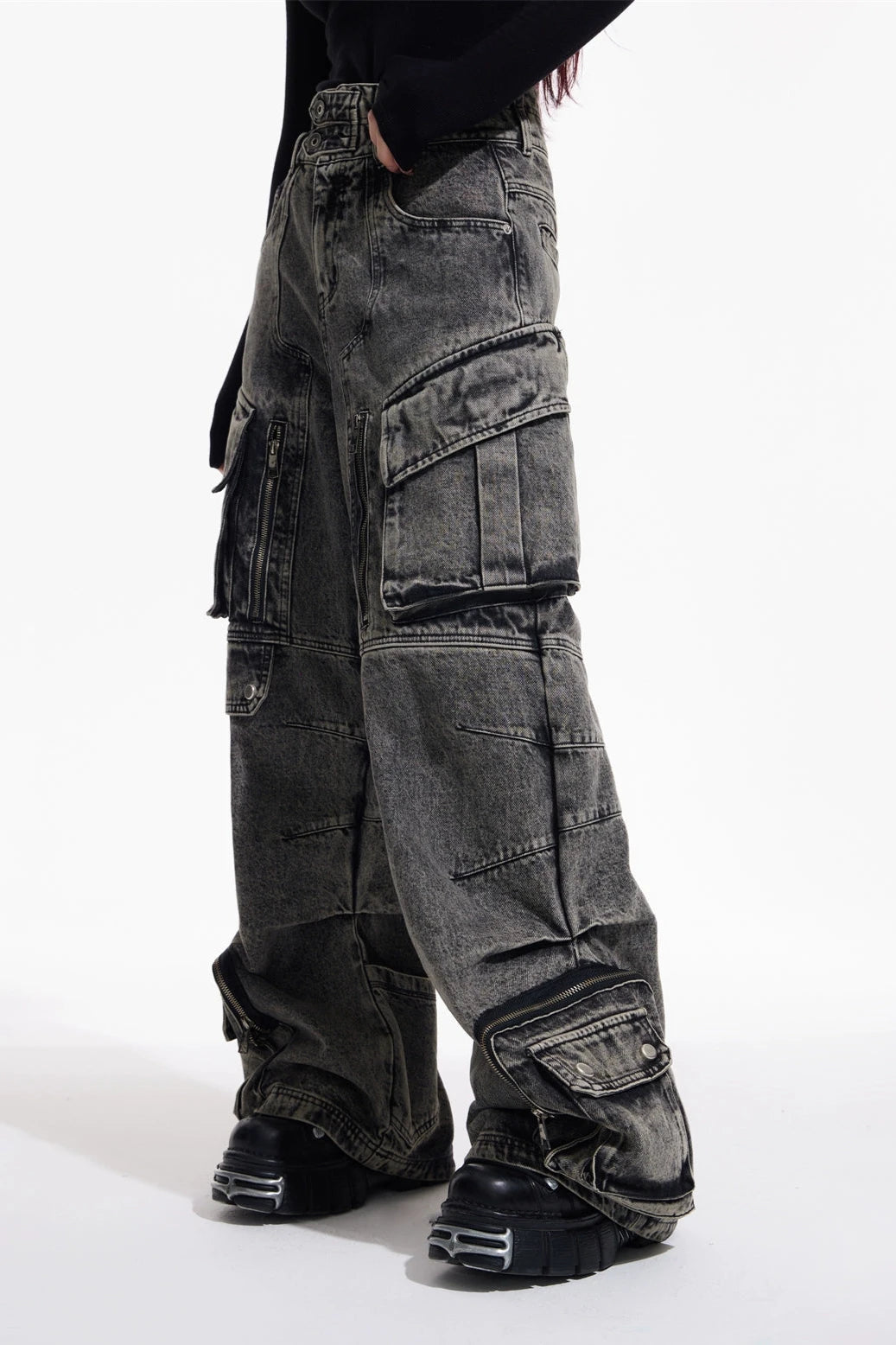 multi pocket cargo pants KSG19239