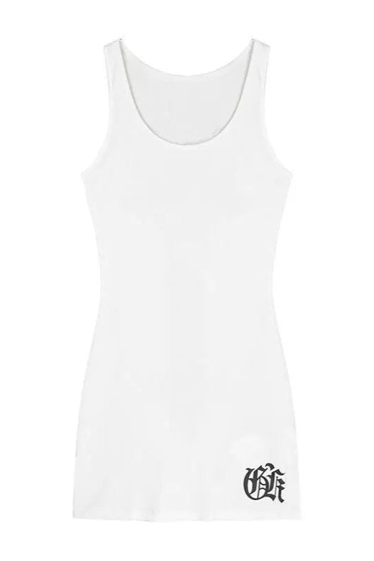 lettering cross sleeveless KSG20920