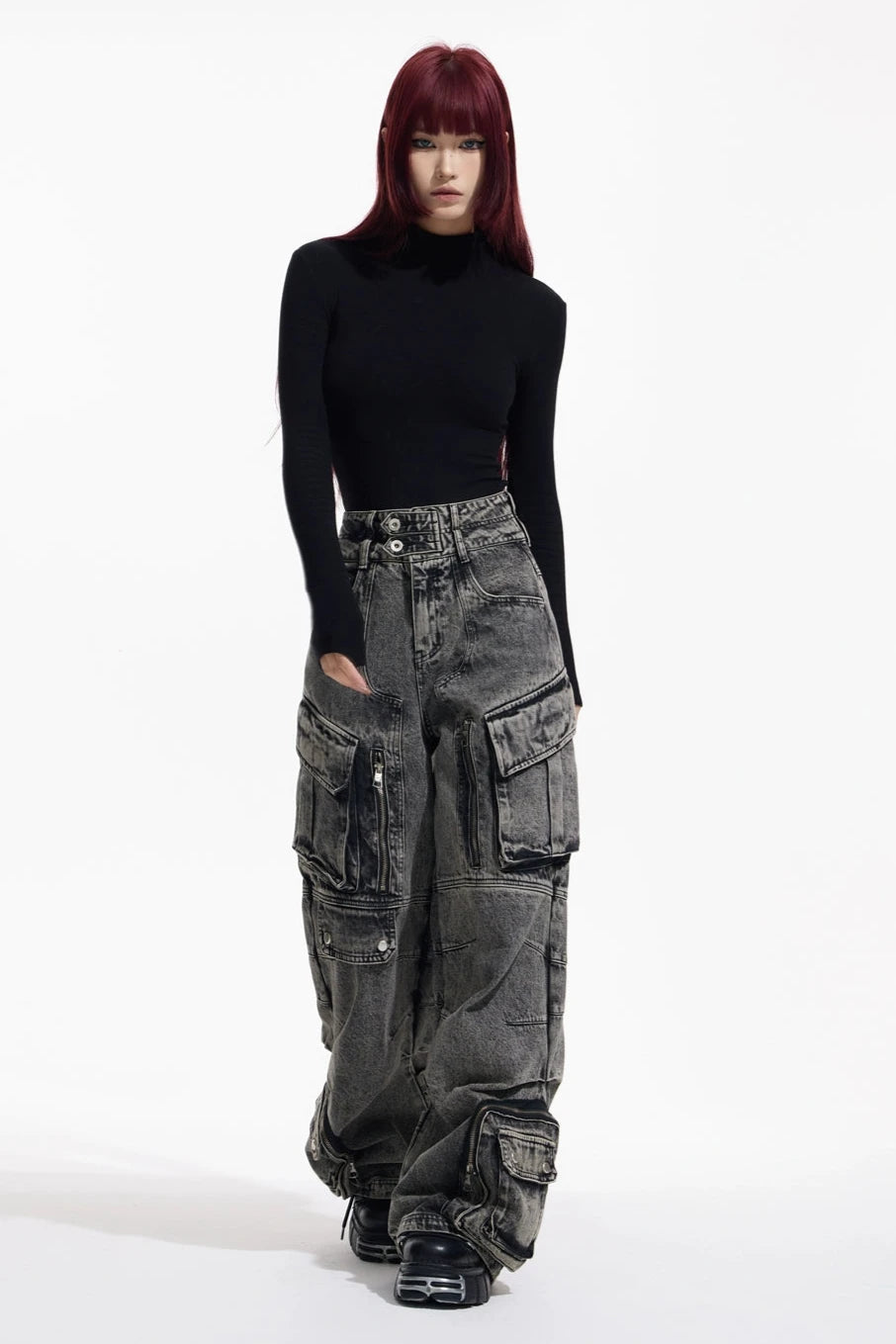 multi pocket cargo pants KSG19239