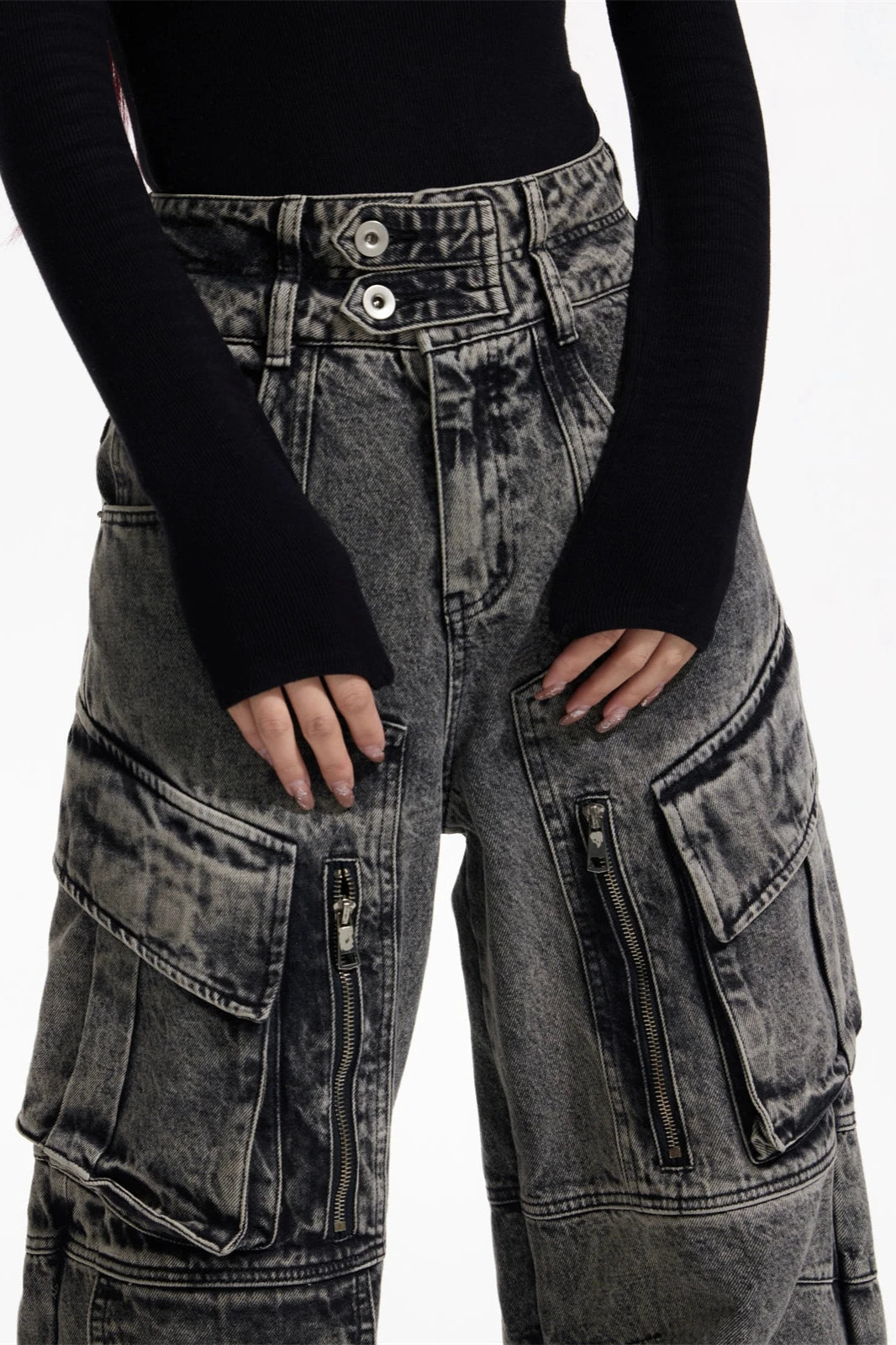 multi pocket cargo pants KSG19239