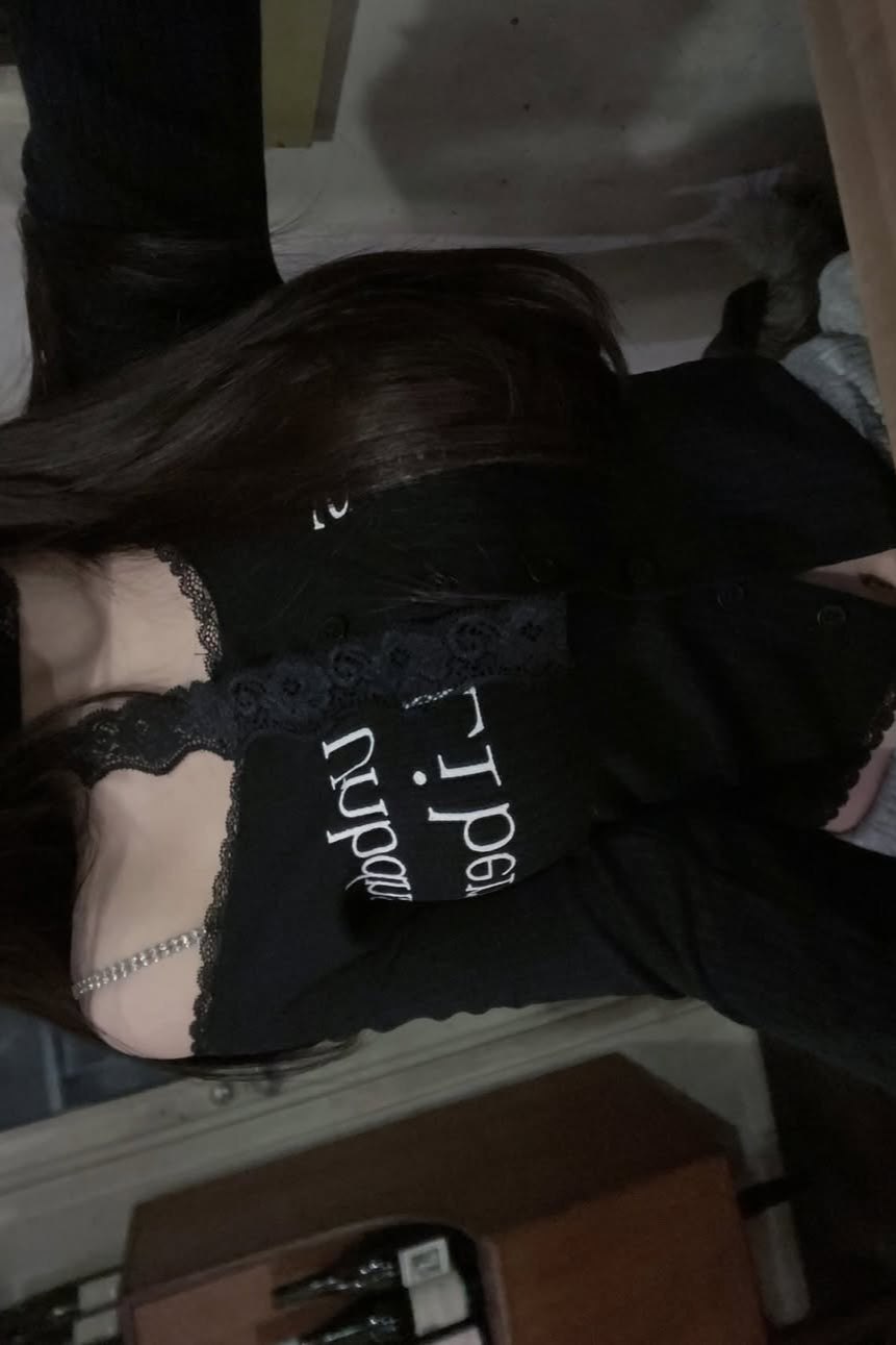 レースストラップロゴトップス KSG20649