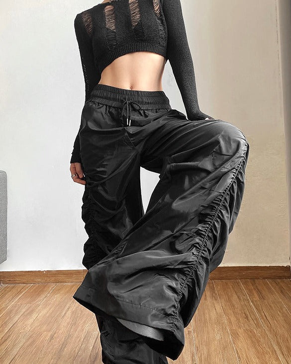 ワイドシャーリングモップパンツ KSG17669