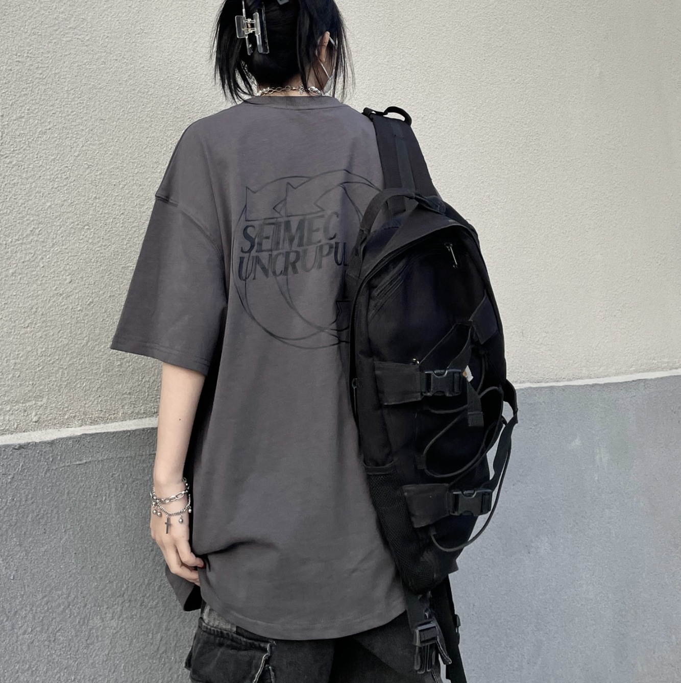 バックプリントオーバーサイズTシャツ KSG17624 – KsG