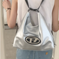 silver logo backpack KSG17909