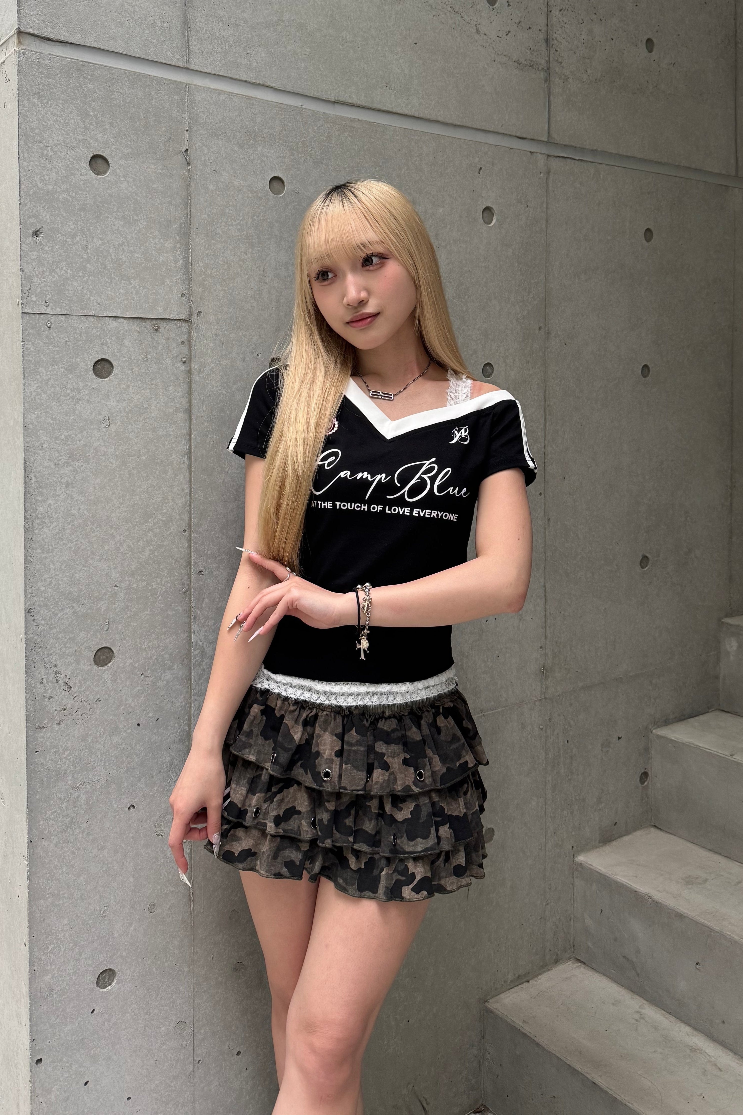 ワンショルダーユニフォームTシャツ KSG20826