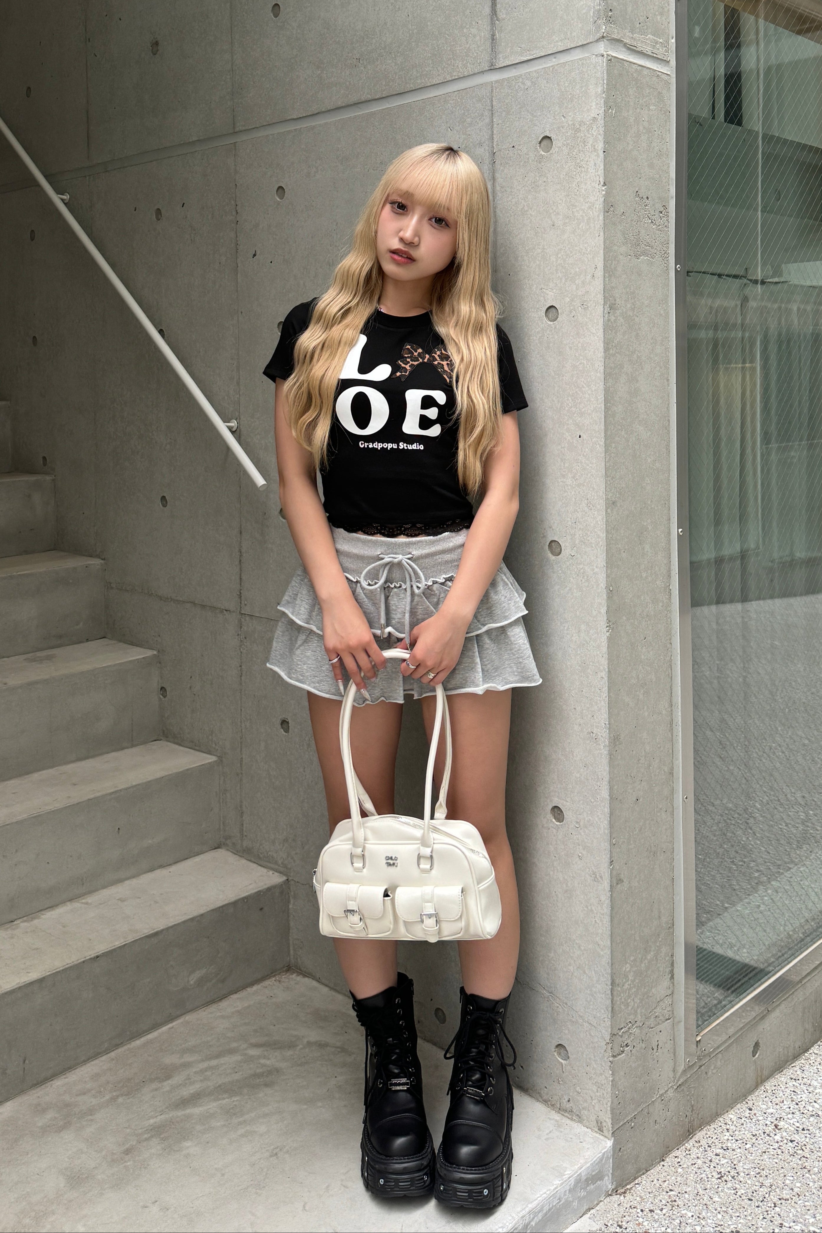 レオパードLOVEクロップドTシャツ KSG20830