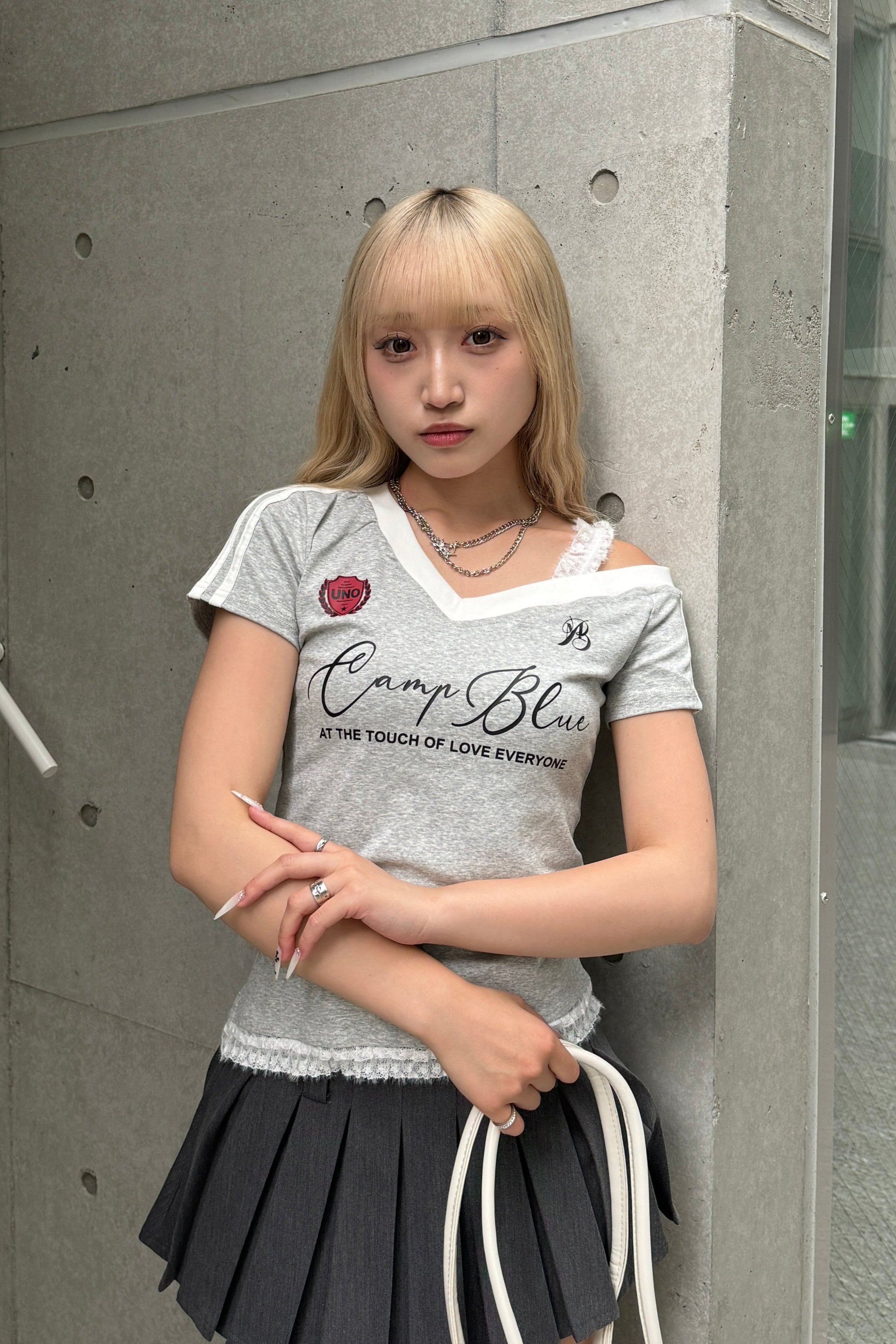 ワンショルダーユニフォームTシャツ KSG20826
