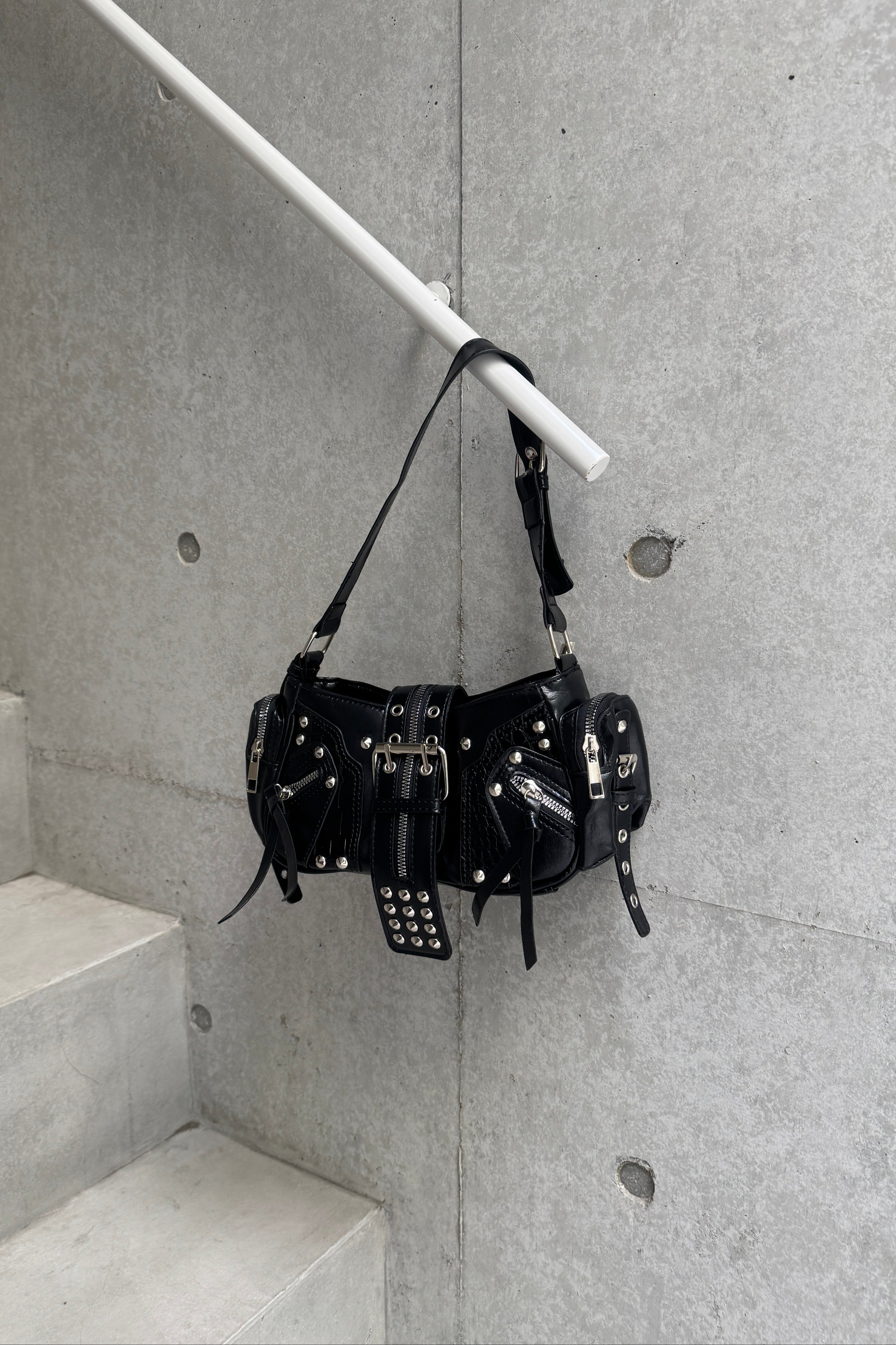 studs fake leather bag KSG40073