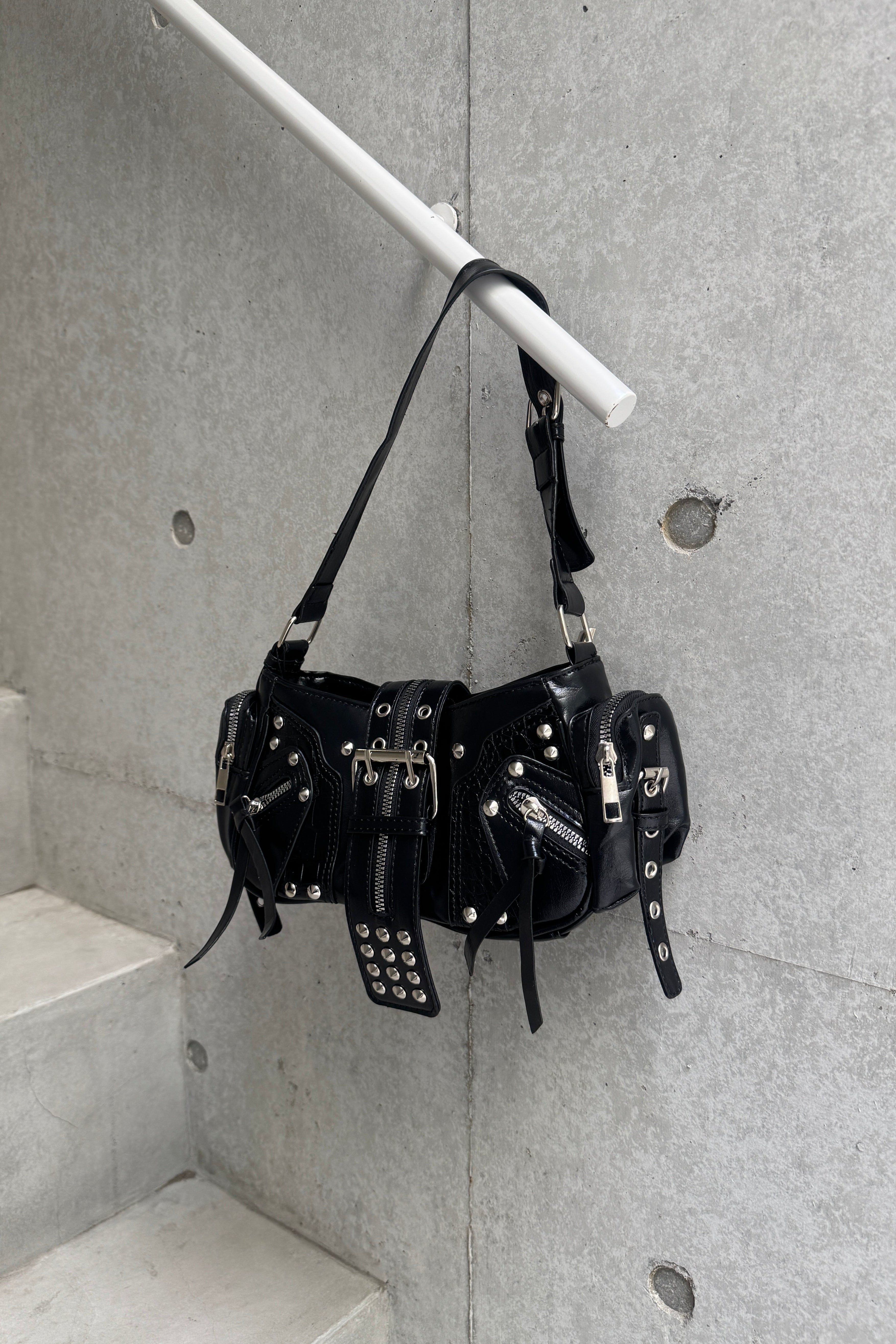 studs fake leather bag KSG40073