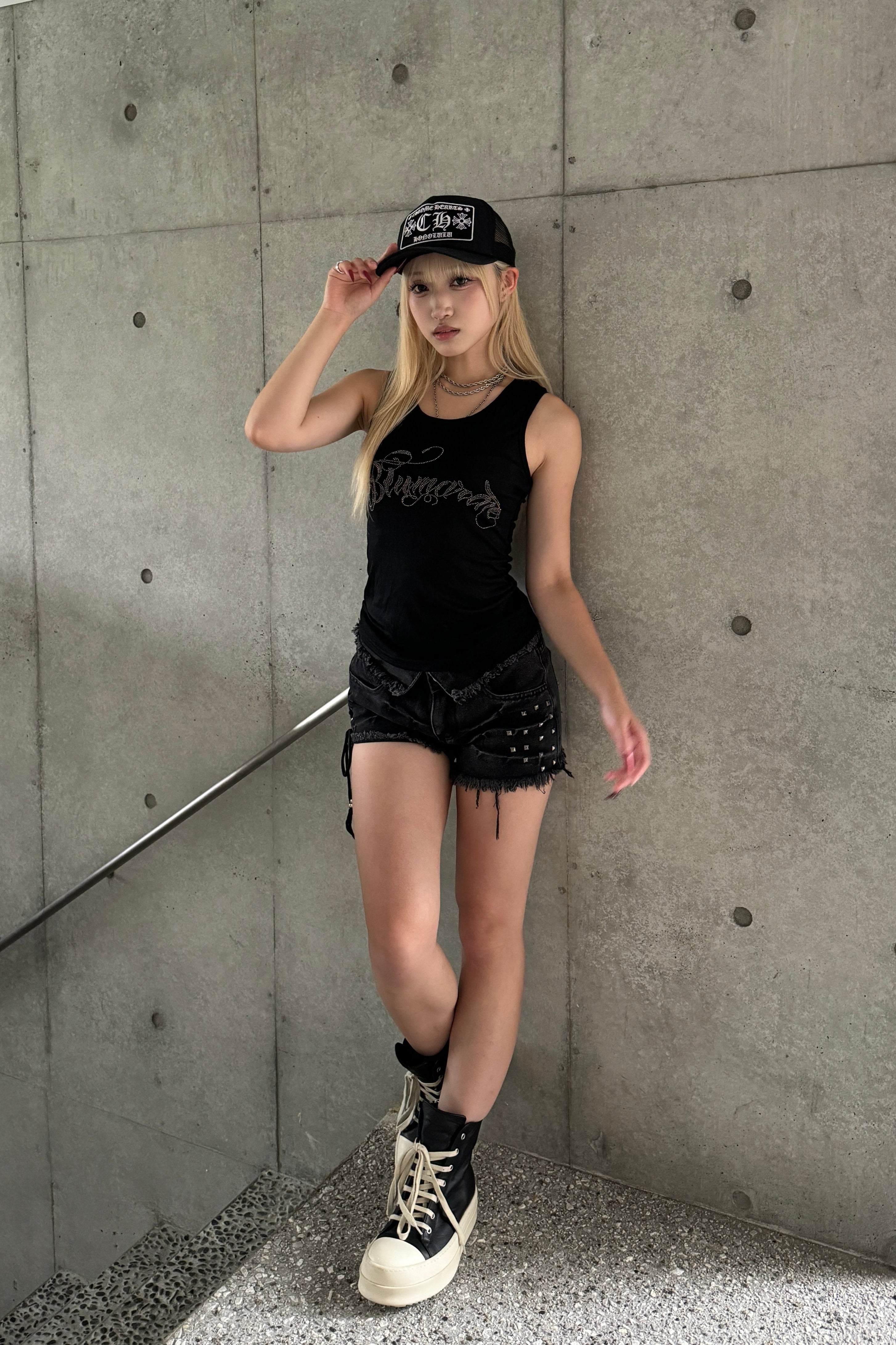 flashy sleeveless KSG20895
