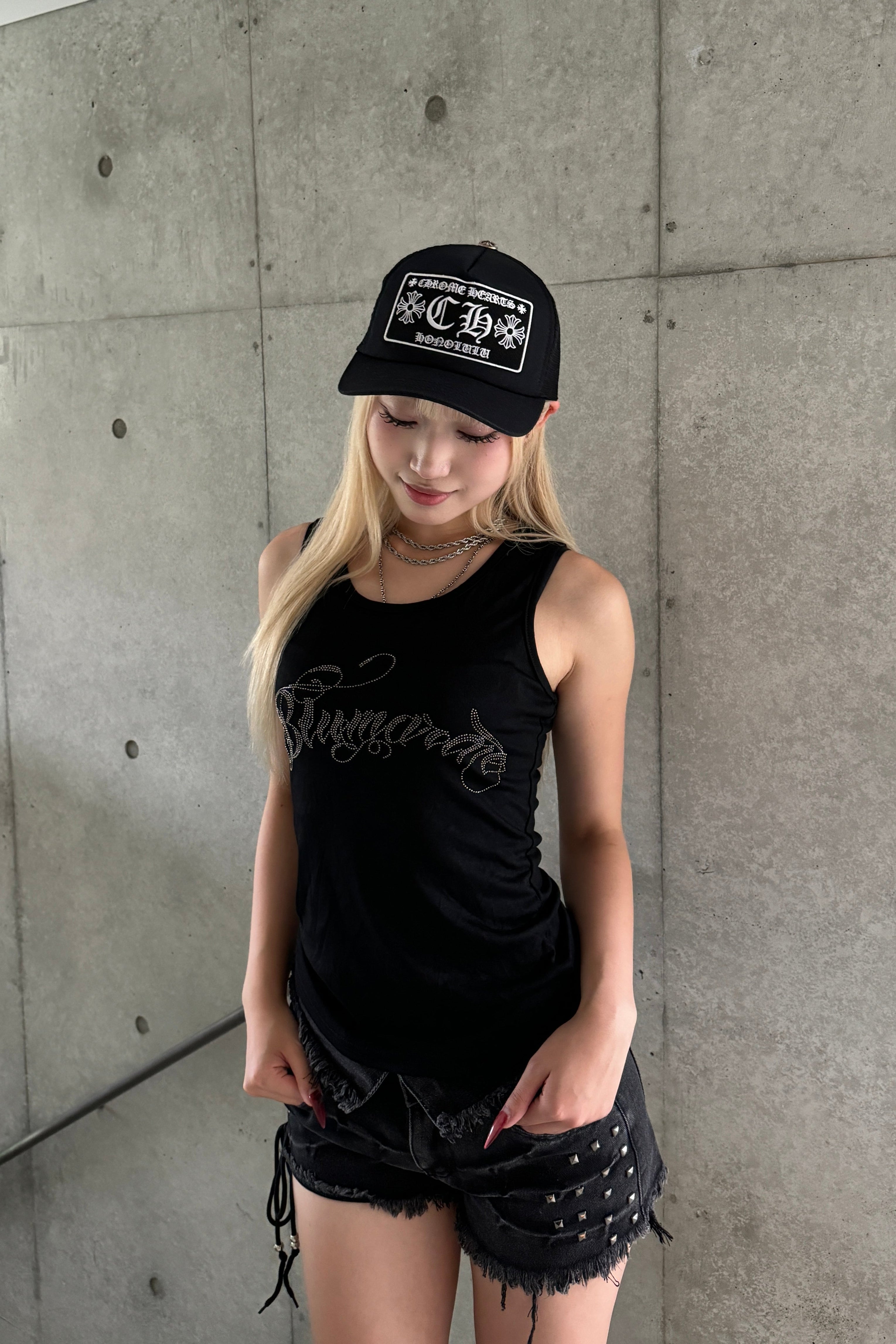 flashy sleeveless KSG20895