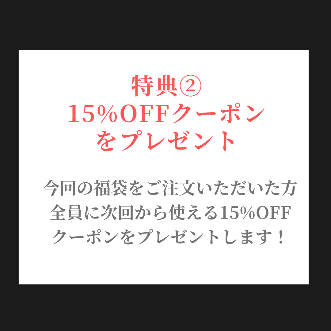 【12/28 21:00~再販売】2024福袋Aセット