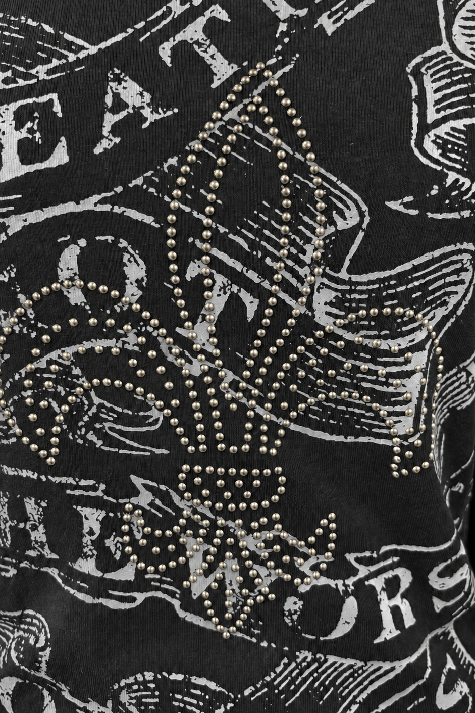 スタッズゴシックロングスリーブTシャツ KSG21411