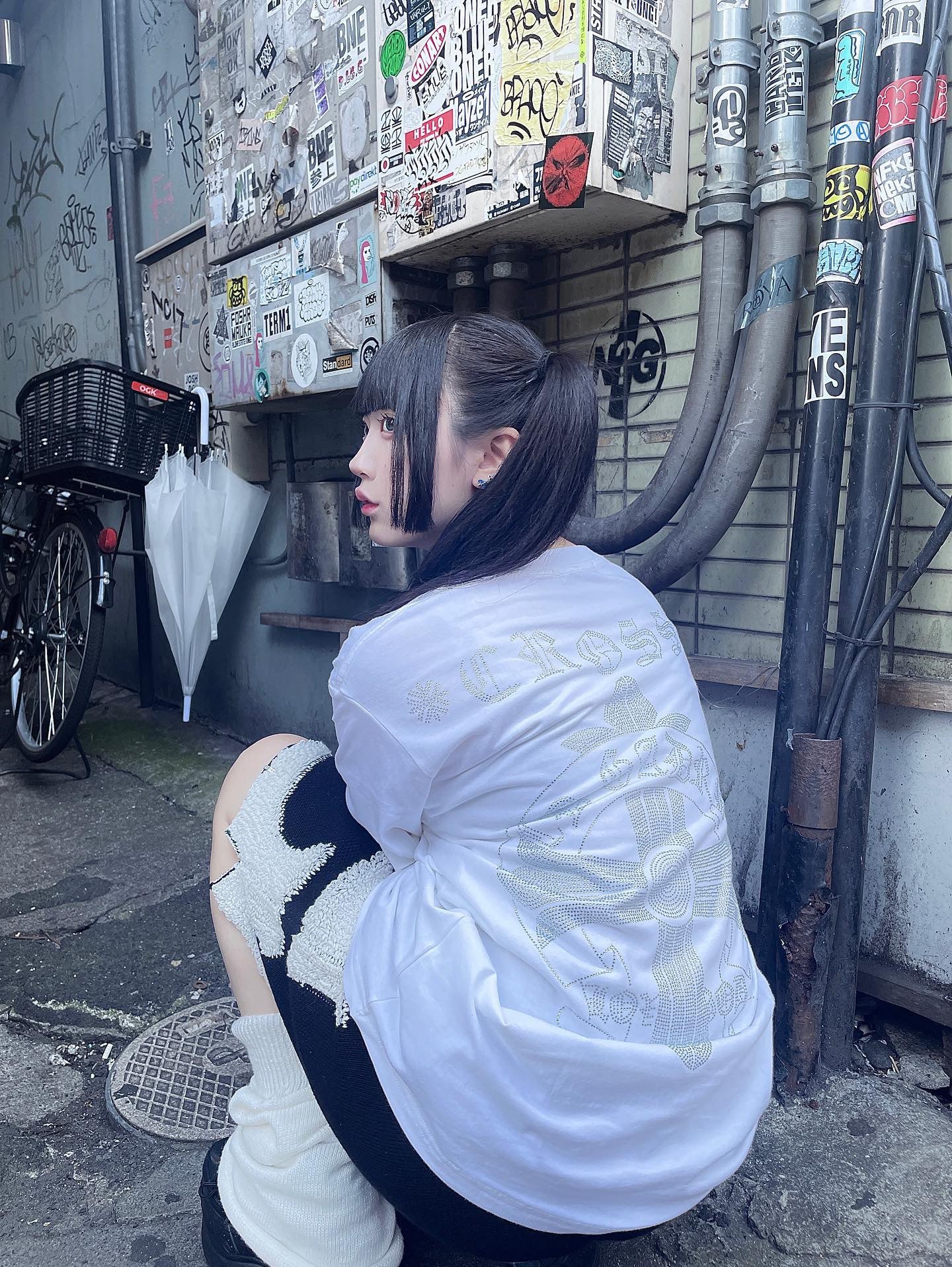 モードクロスメタルTシャツ KSG19080