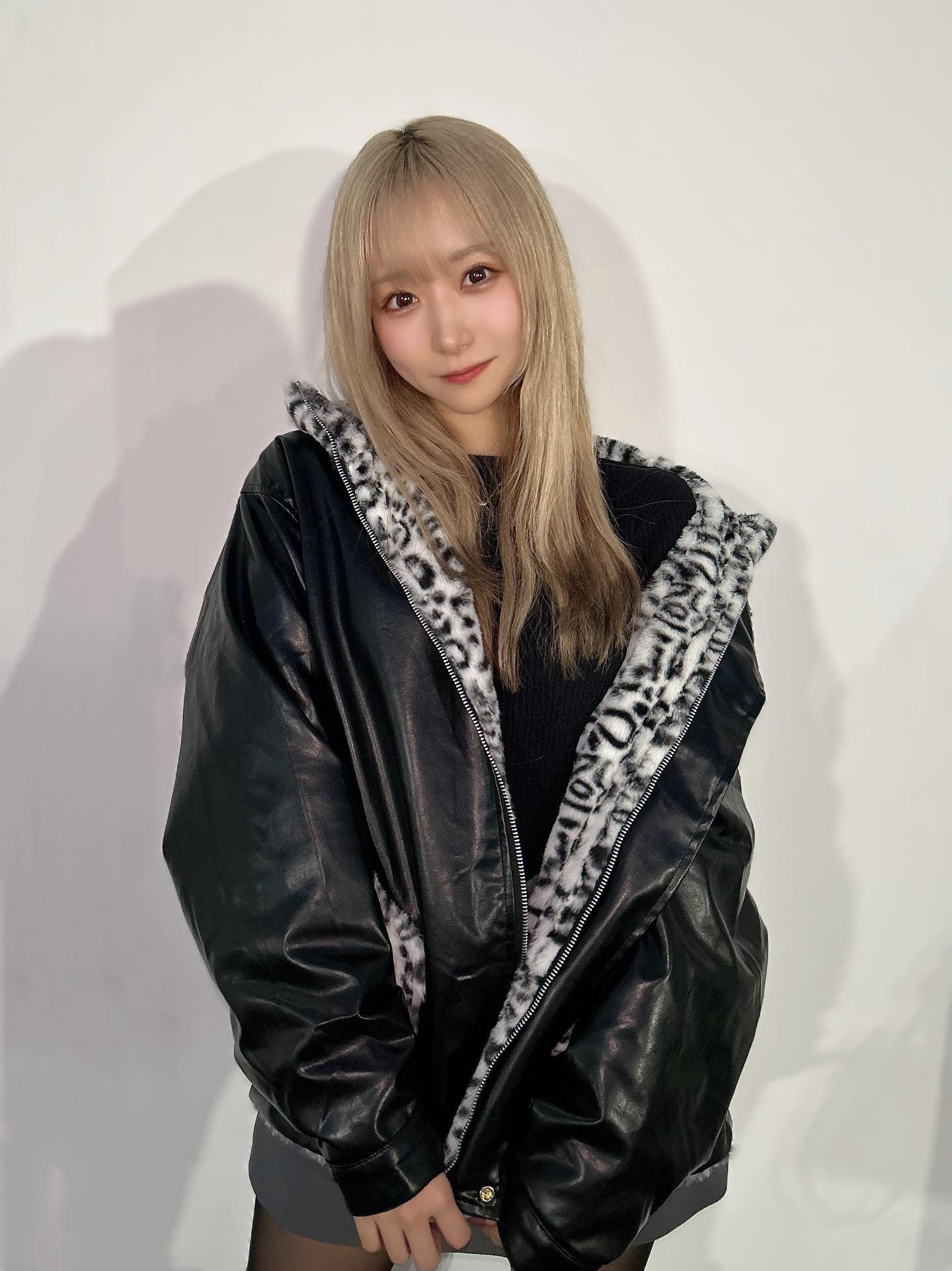 2wayレオパード柄ジャケット KSG17454 | 韓国ストリートファッション