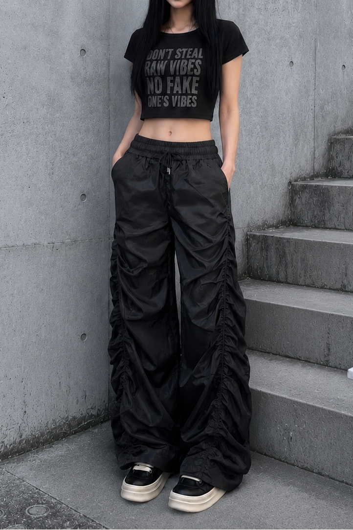 レタリングクロップドTシャツ KSG21265