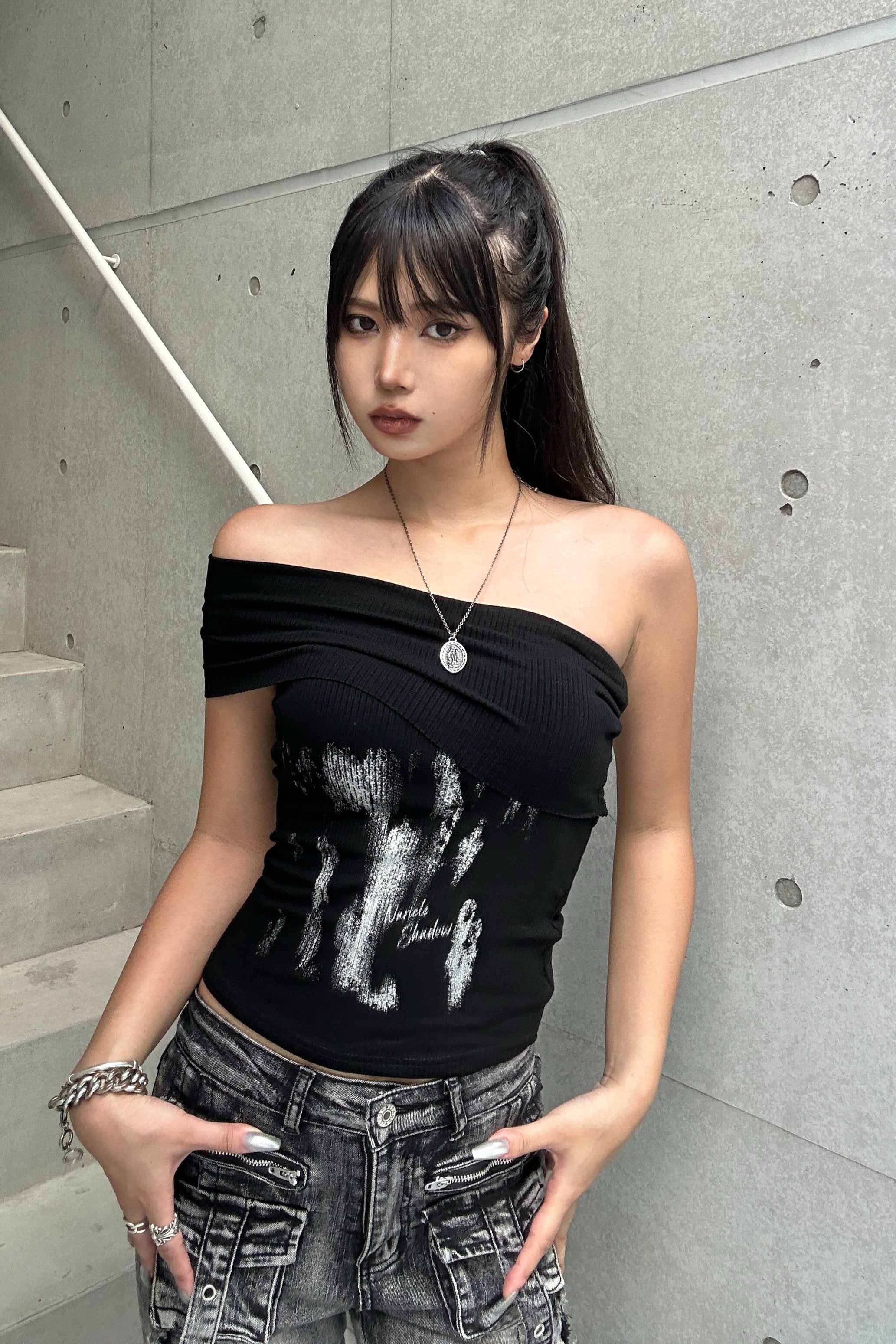 loose neck tube top KSG20919