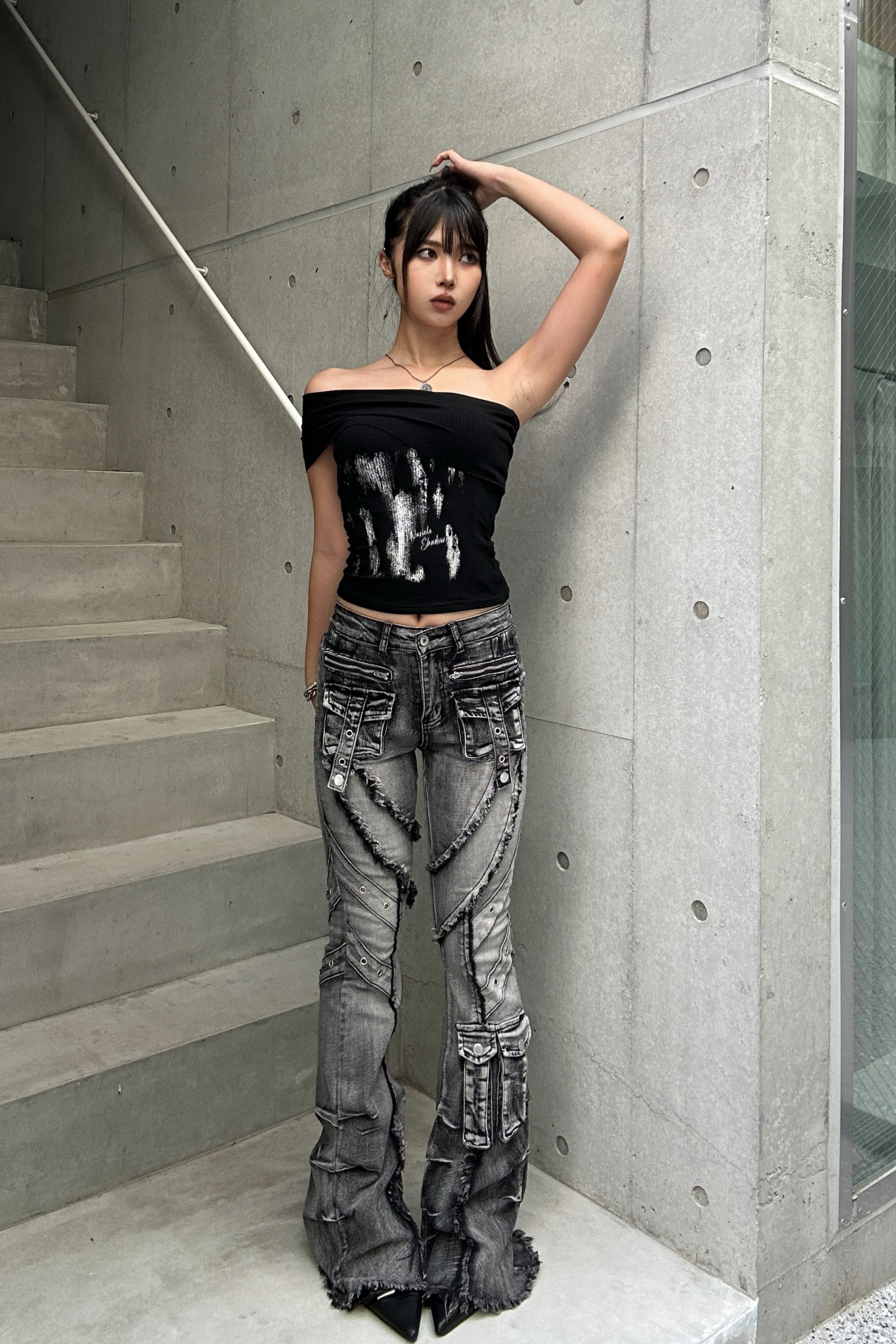 loose neck tube top KSG20919