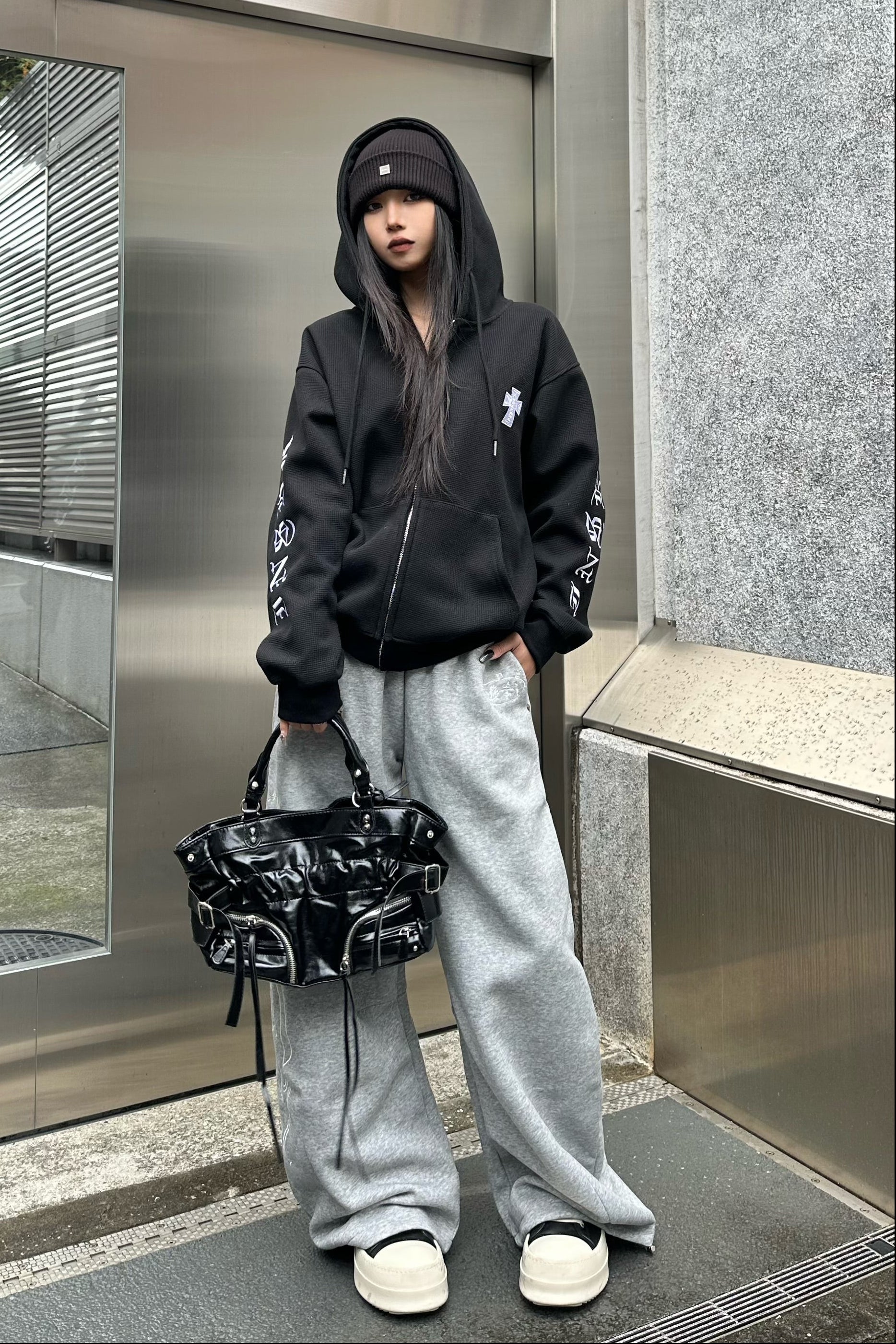 サイドレタリングスウェットパンツ KSG19381