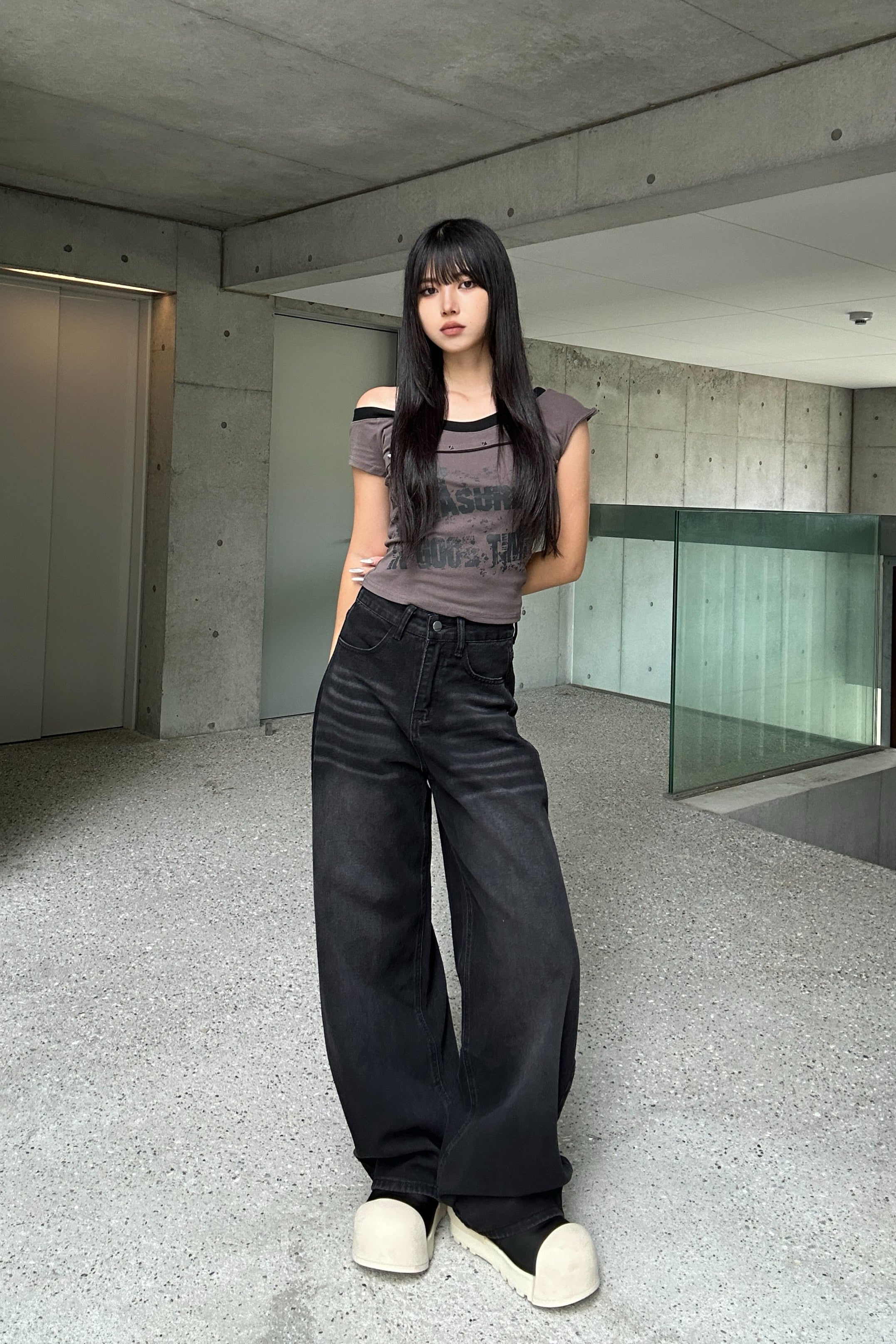 studs halter layered neck T KSG20914