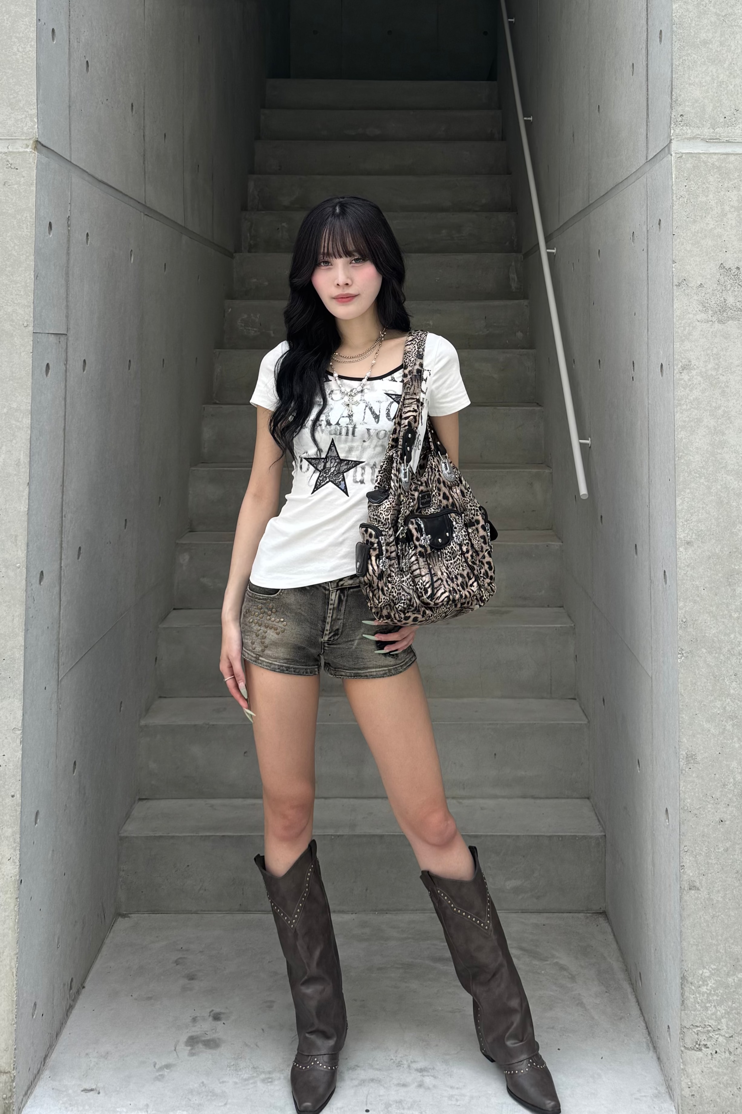 asymmetry rock print Tshirt KSG20865