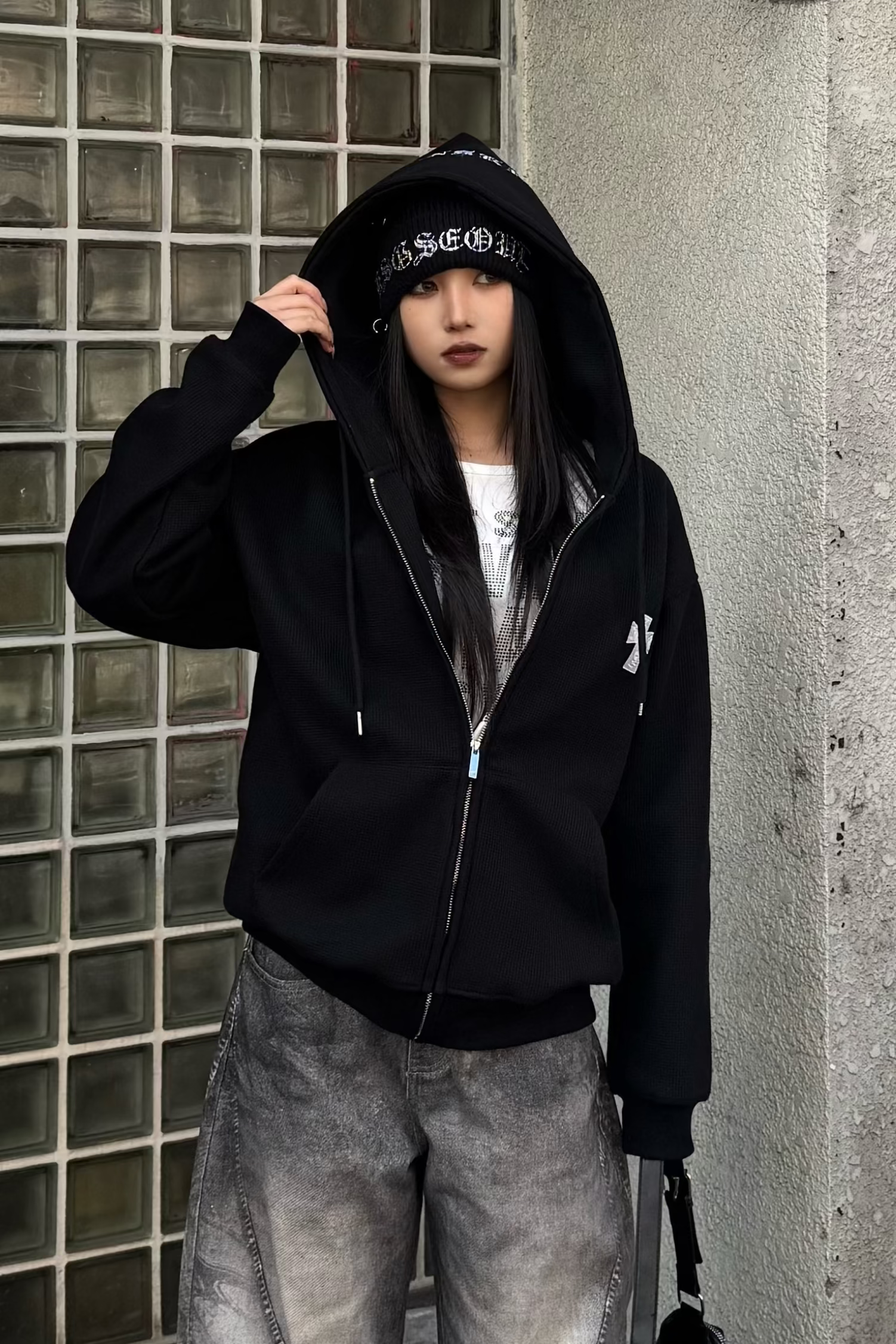 Thermal Sacred Zip Parker  KSG21044