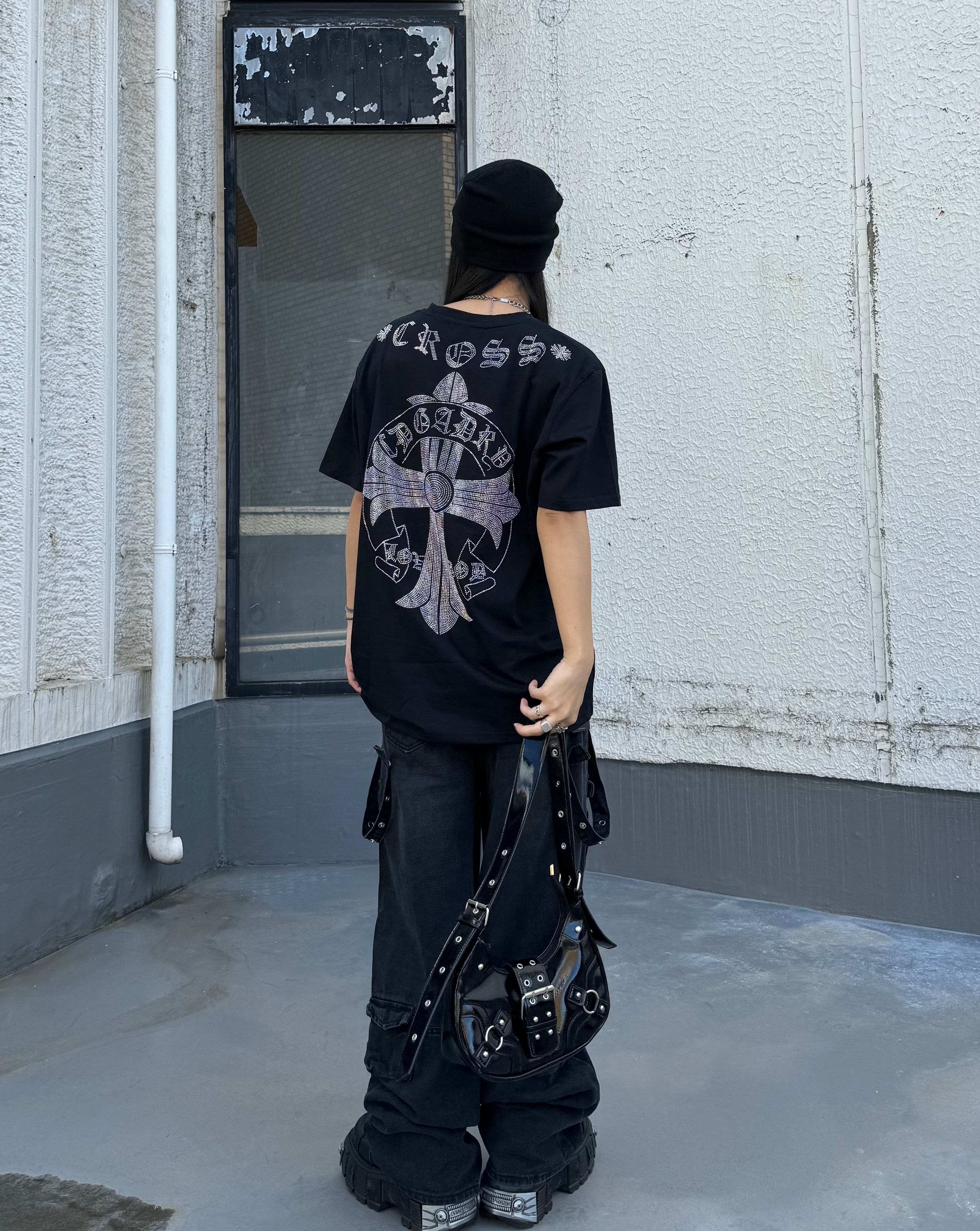 モードクロスメタルTシャツ KSG19080