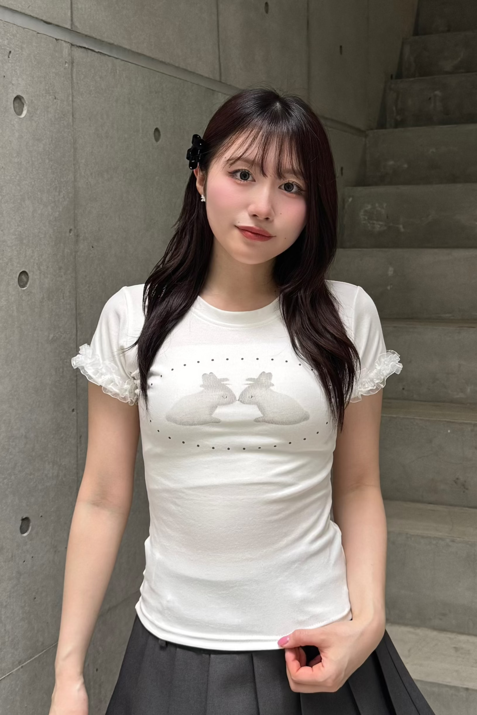 ラビットフリルTシャツ KSG20849