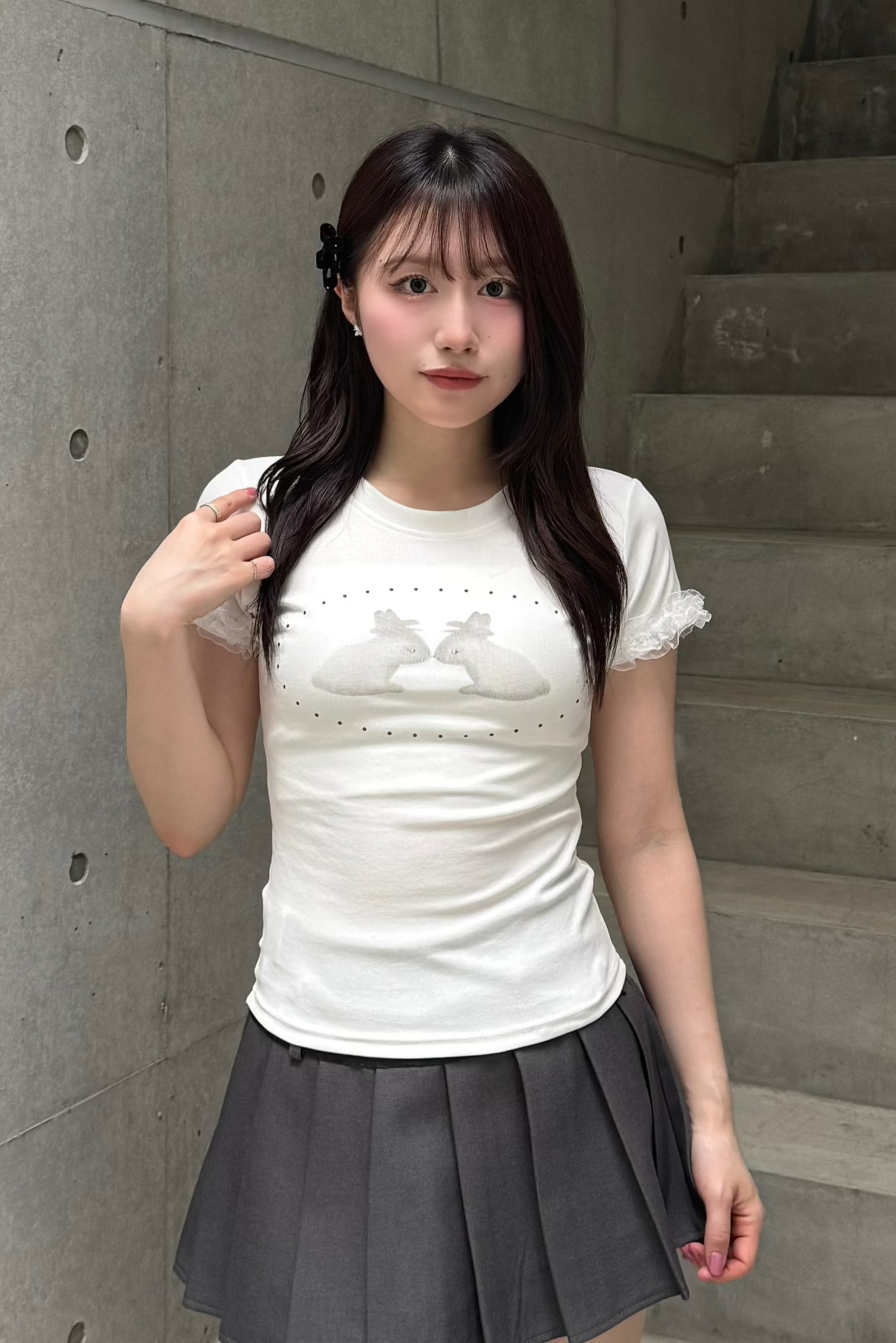 ラビットフリルTシャツ KSG20849