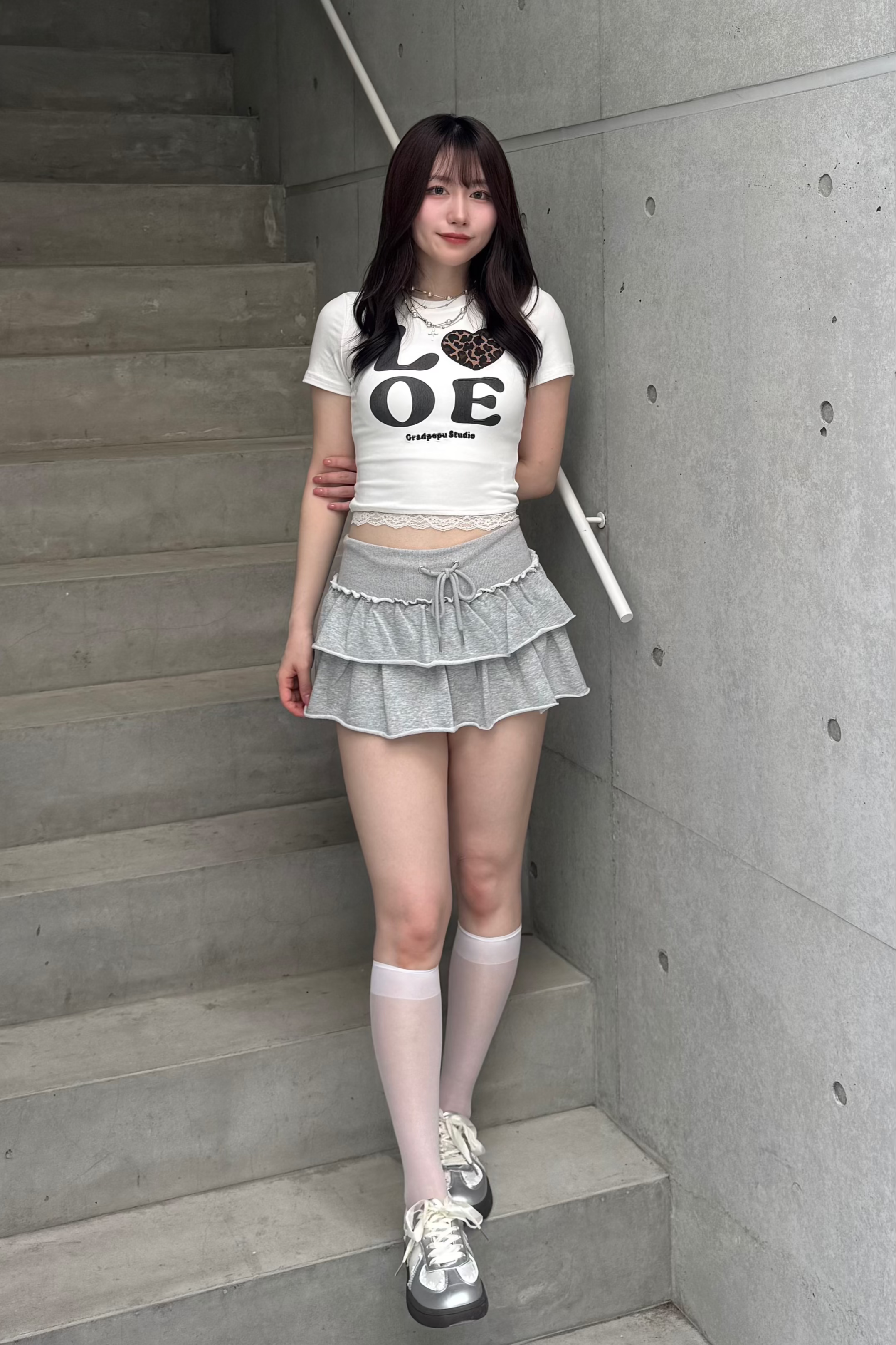 レオパードLOVEクロップドTシャツ KSG20830
