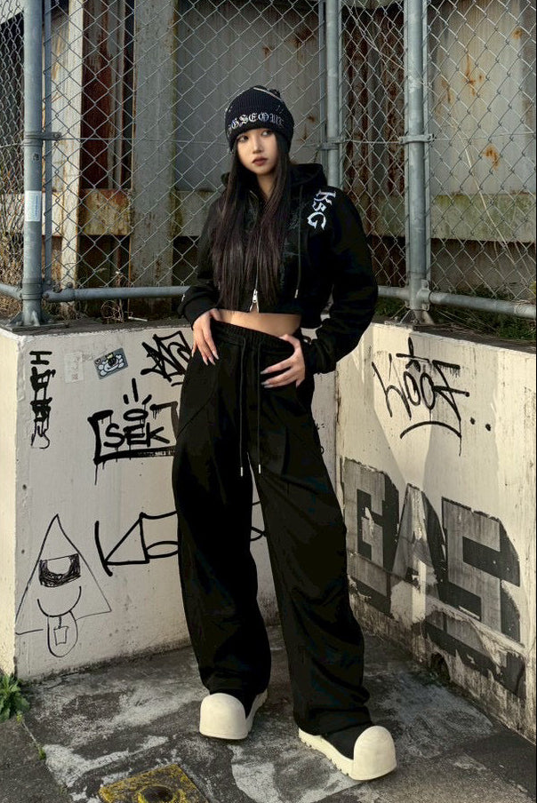 ワイドルーズスウェットパンツ KSG19385