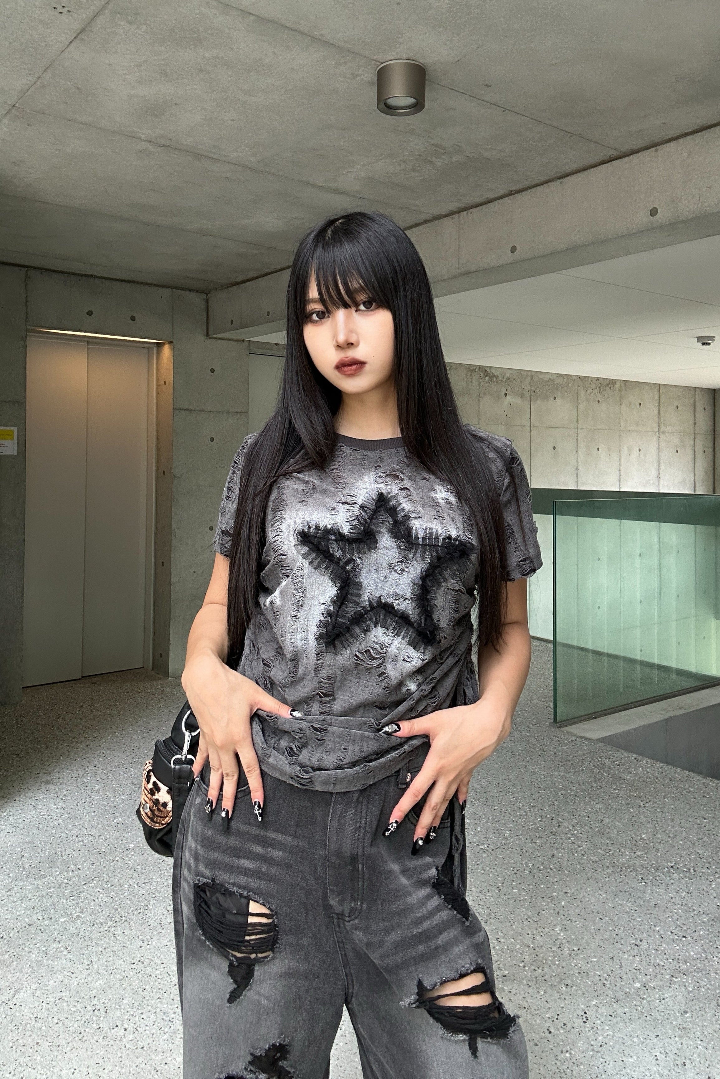 ヴィンテージスターサイドストリングTシャツ KSG20551