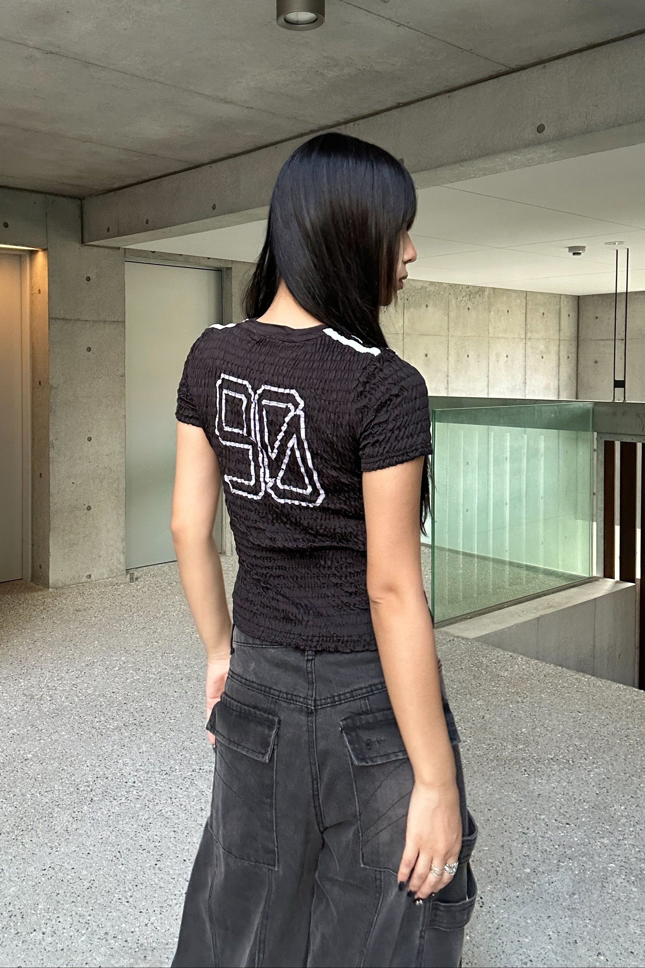 shirring number top KSG20902