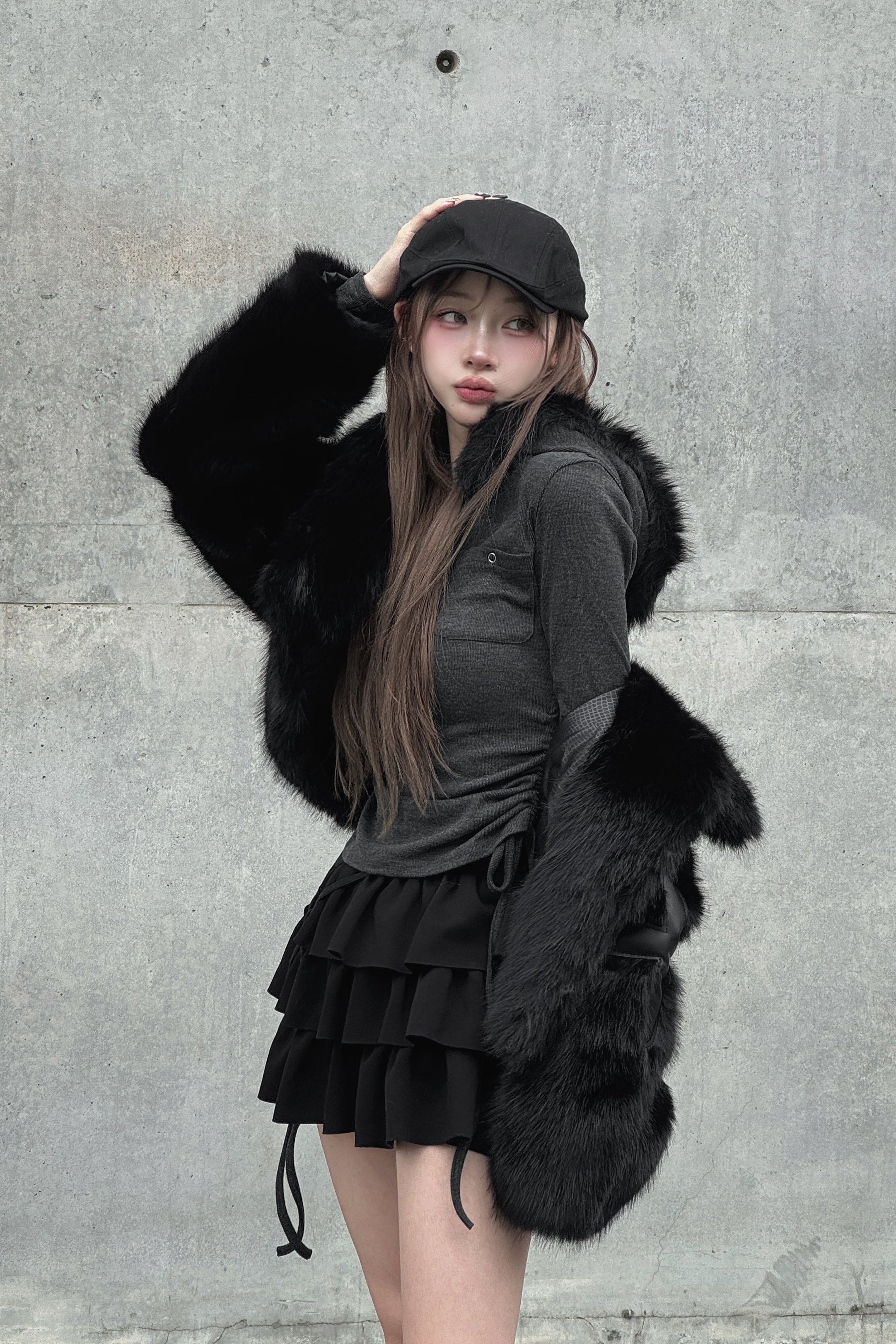 バックロゴクロスファージャケット KSG30053