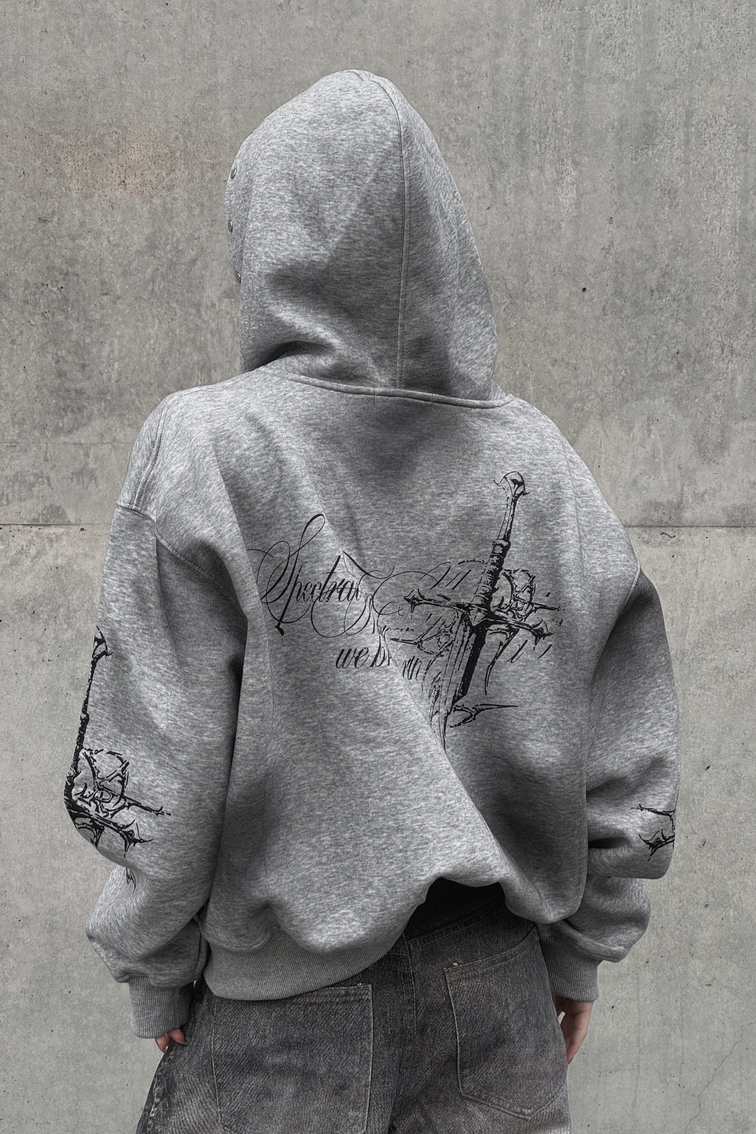 ウォッシュドクロスジップアップパーカー KSG21123